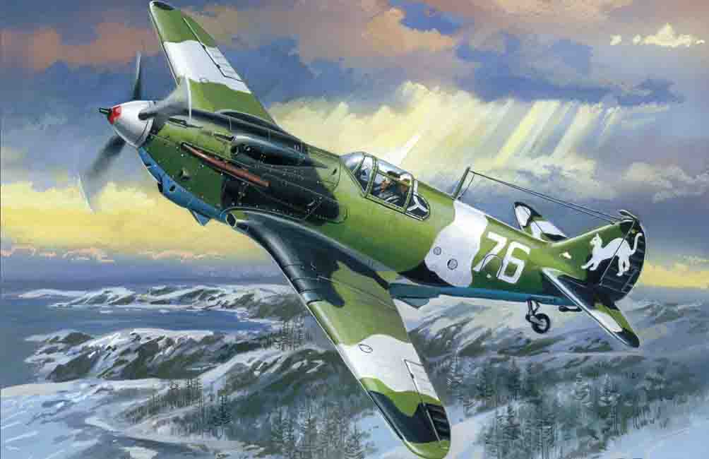 LaGG-3 series 1-4, WWII Soviet Fighter