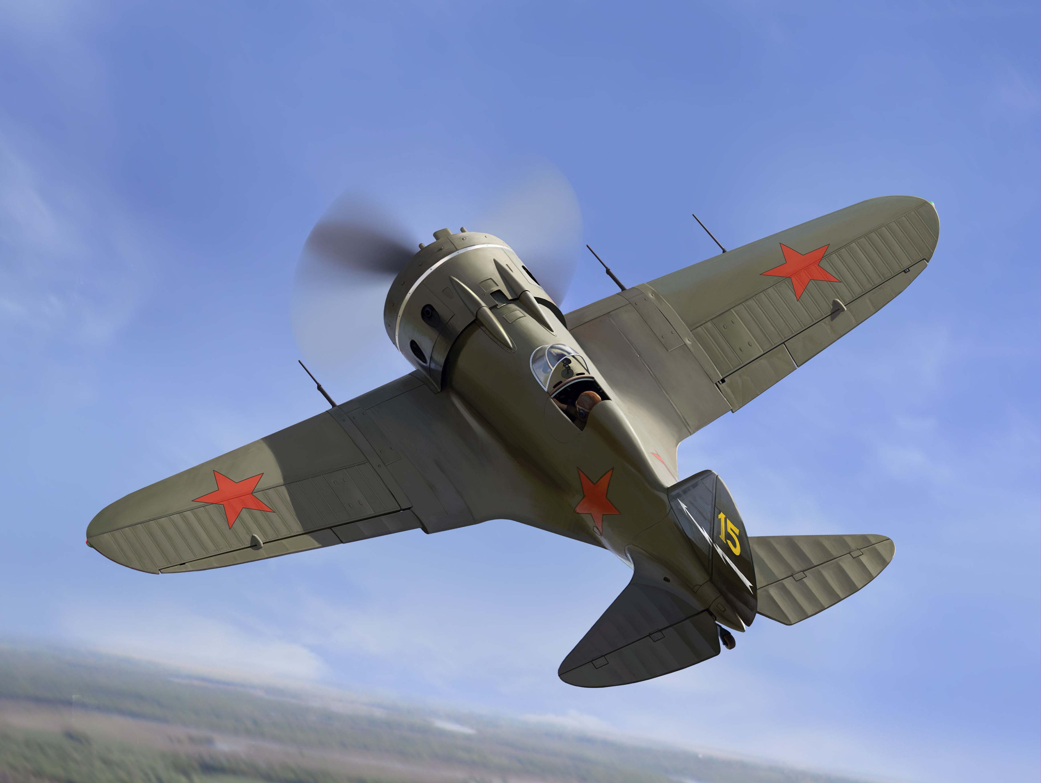 I-16 type 28, WWII Soviet Fighter
