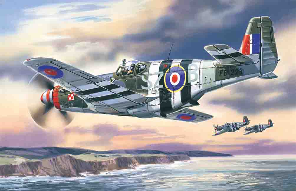1/48 Mustang Mk.III, WWII RAF Fighter