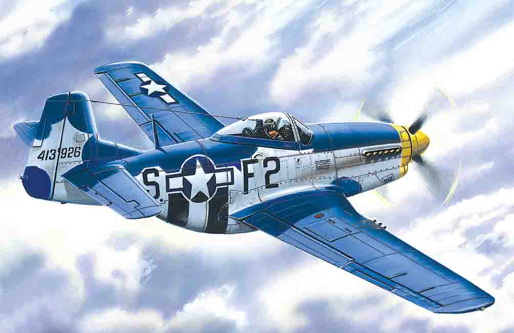1/48 Mustang P-51D-15, WWII American Fighter