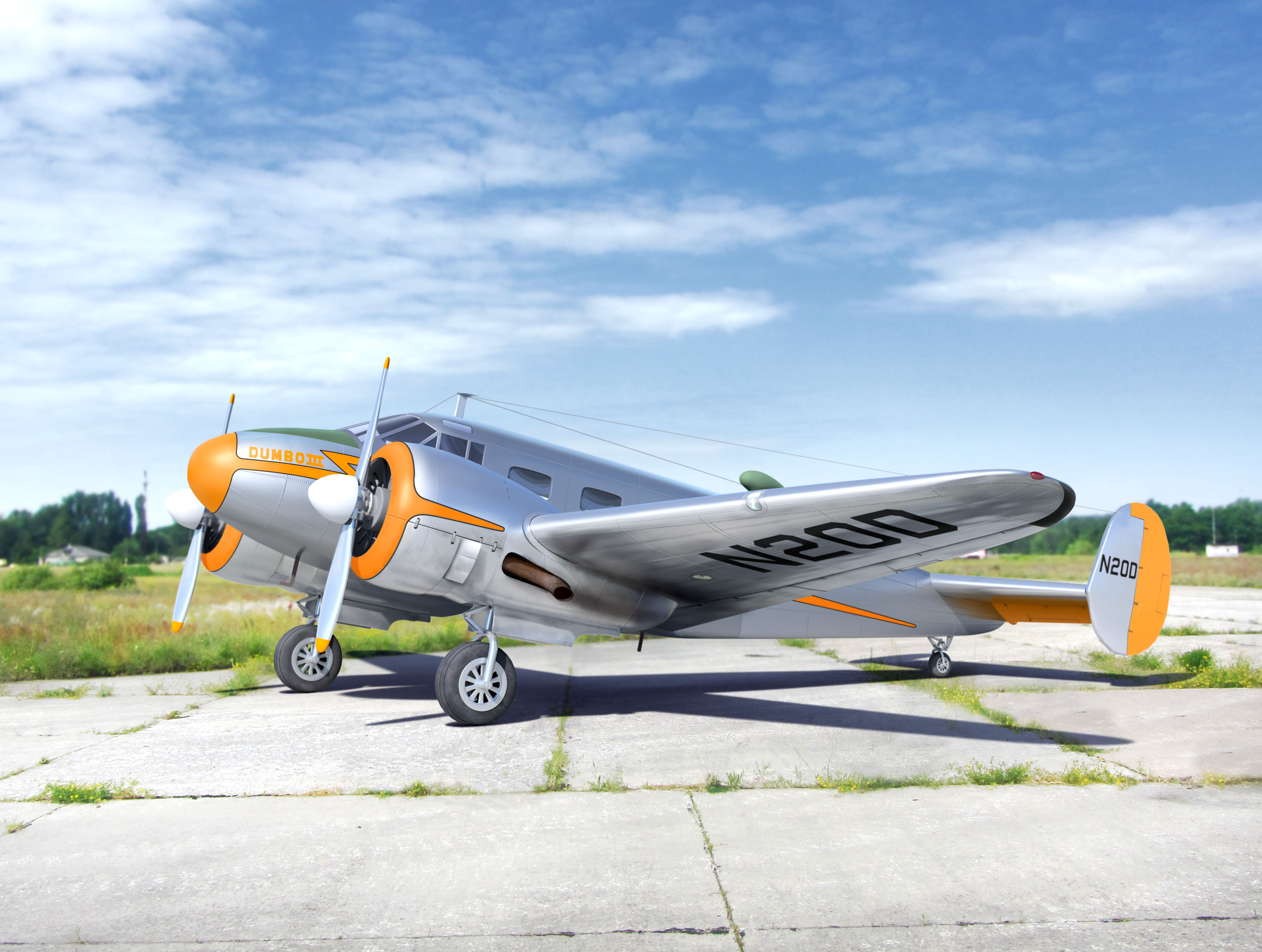 1/48 C18S, American Passenger Aircraft