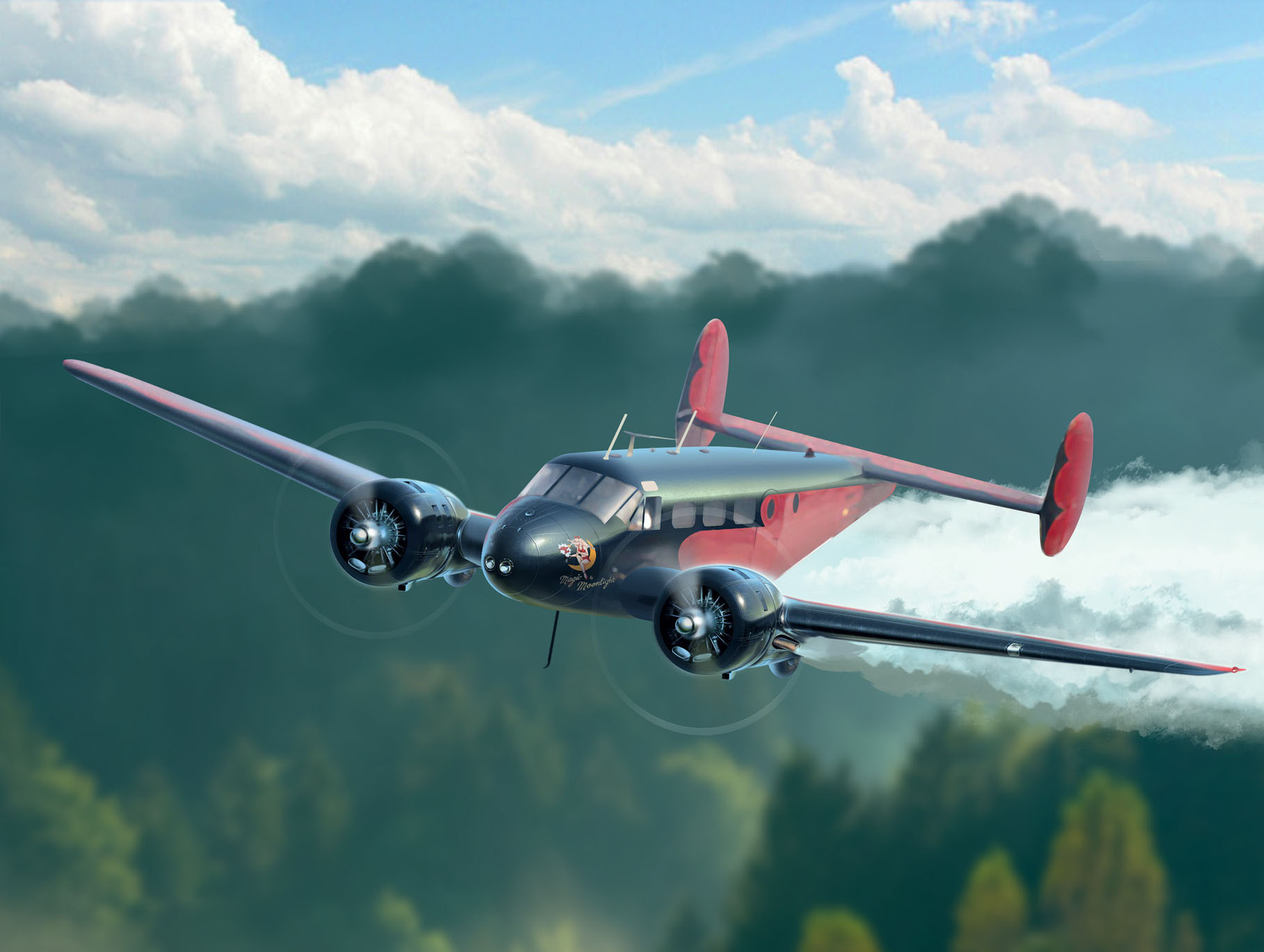 C18S "Magic by Moonlight", Airshow Aircraft