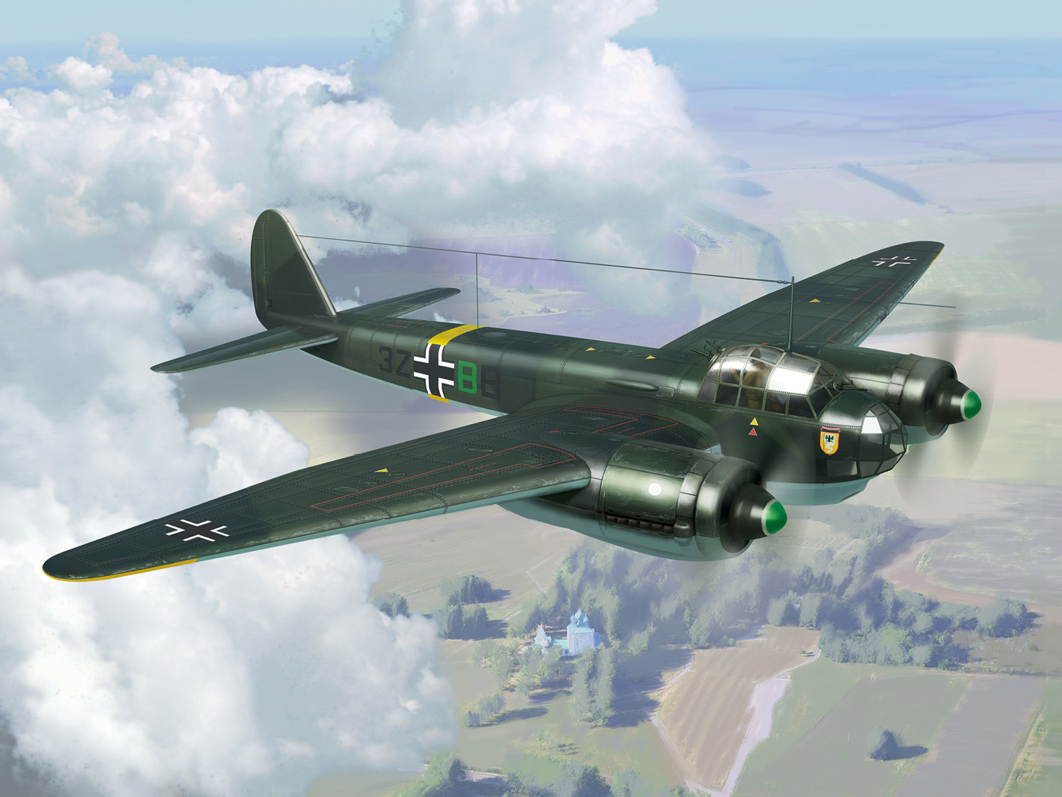 Ju 88A-4, WWII German Bomber