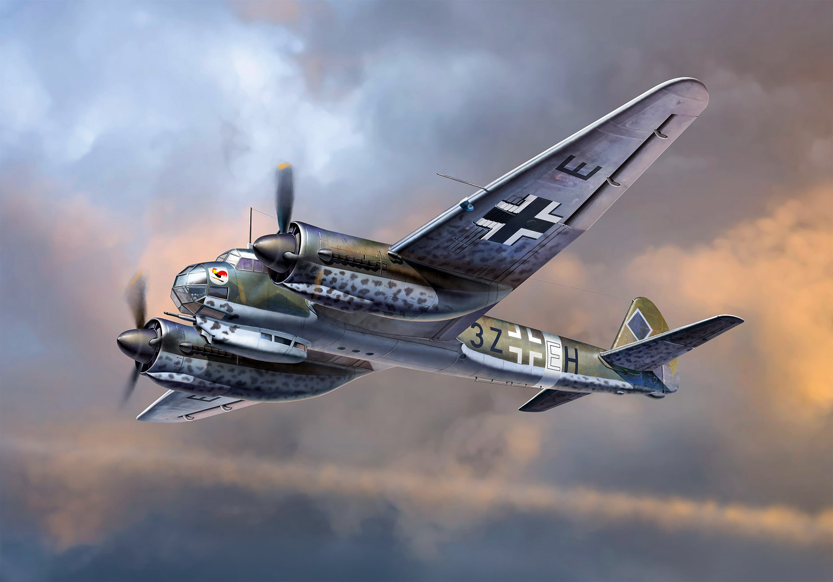 1/48 Ju 88A-14, WWII German Bomber