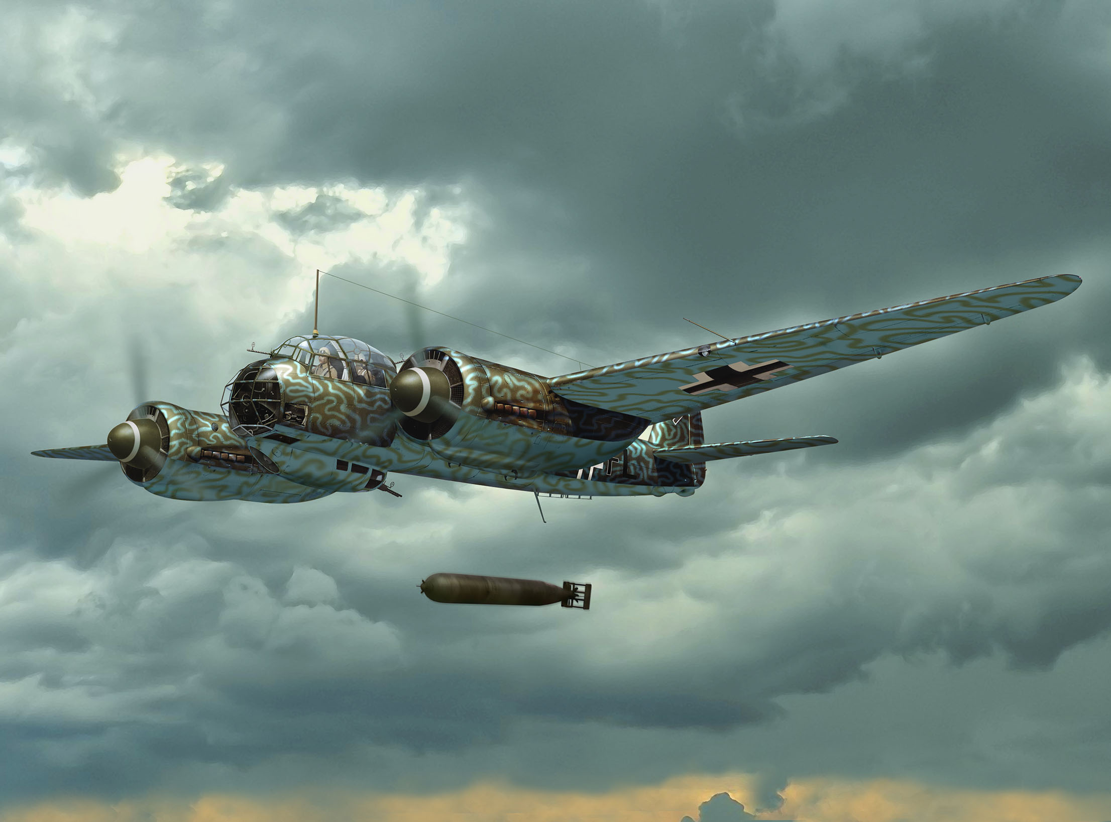 1/48 Ju 88A-4 Torp/A-17, WWII German Torpedo Plane