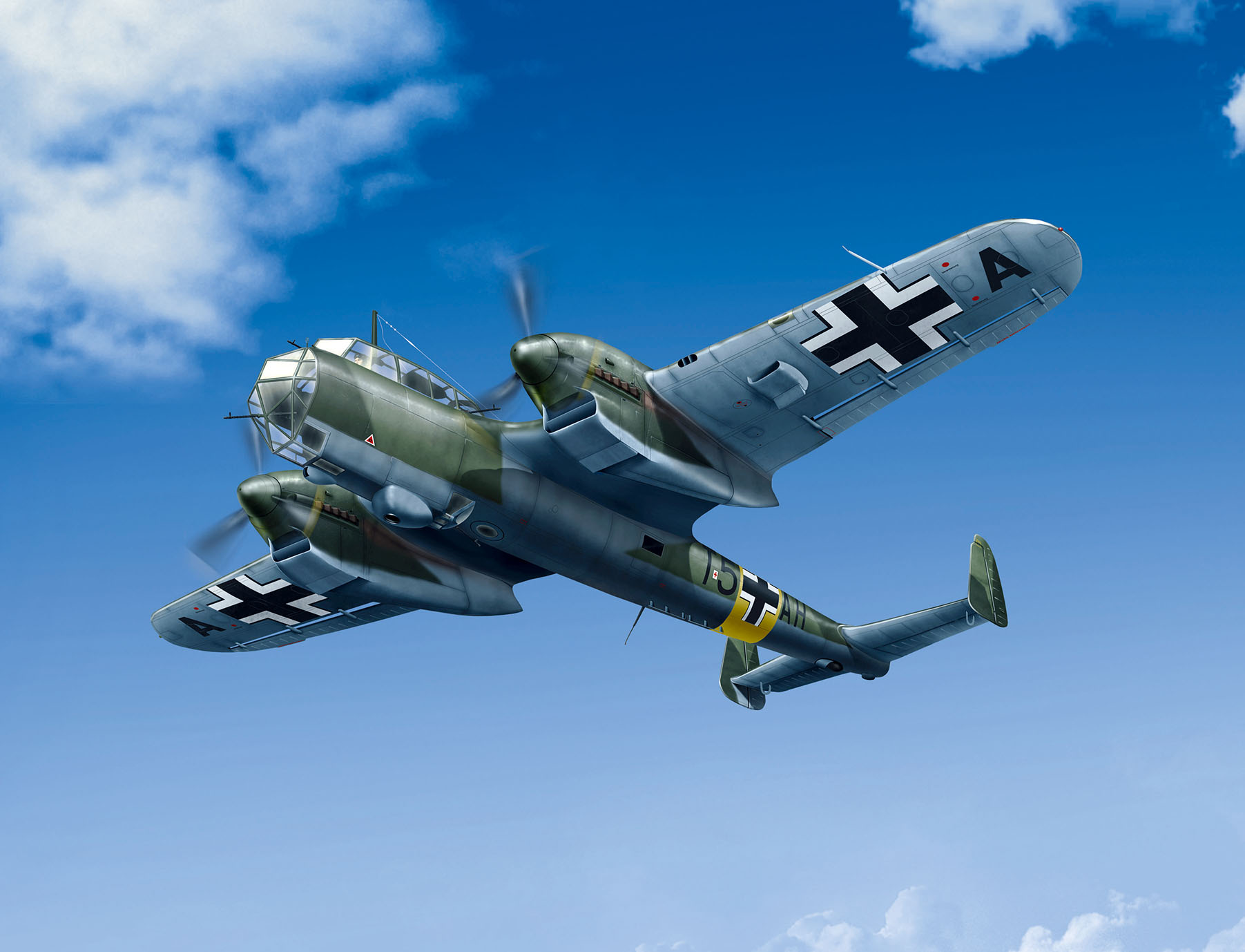 1/48 Do 215 B-4, WWII German Reconnaissance Plane