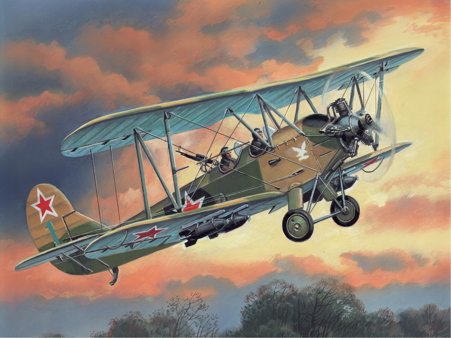 1/48 U-2/Po-2VS, WWII Soviet Night Light Bomber