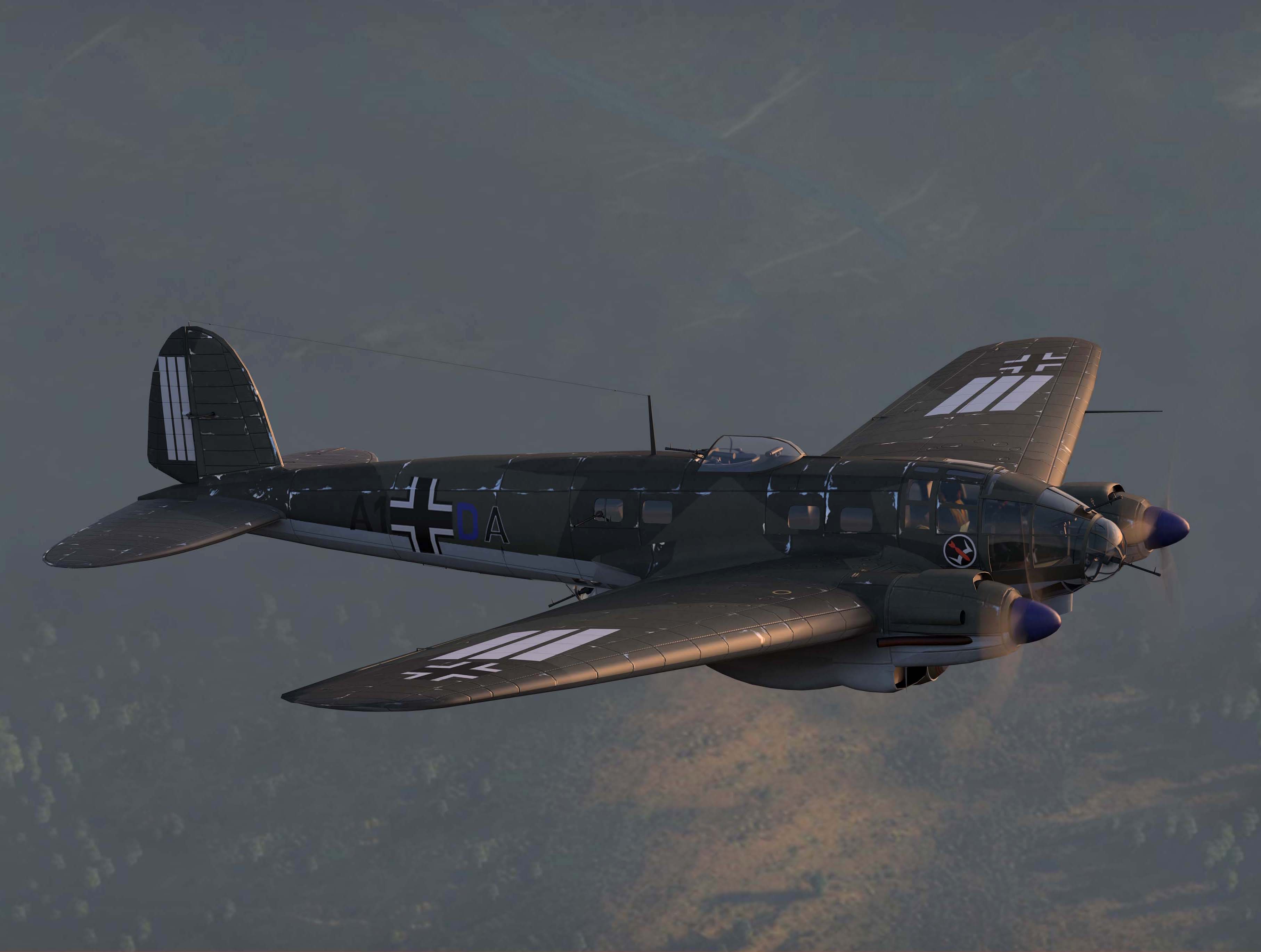 1/48 He 111H-3, WWII German Bomber
