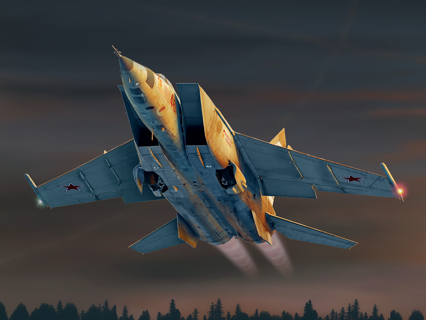 1/48 MiG-25 RBT, Soviet Reconnaissance Plane