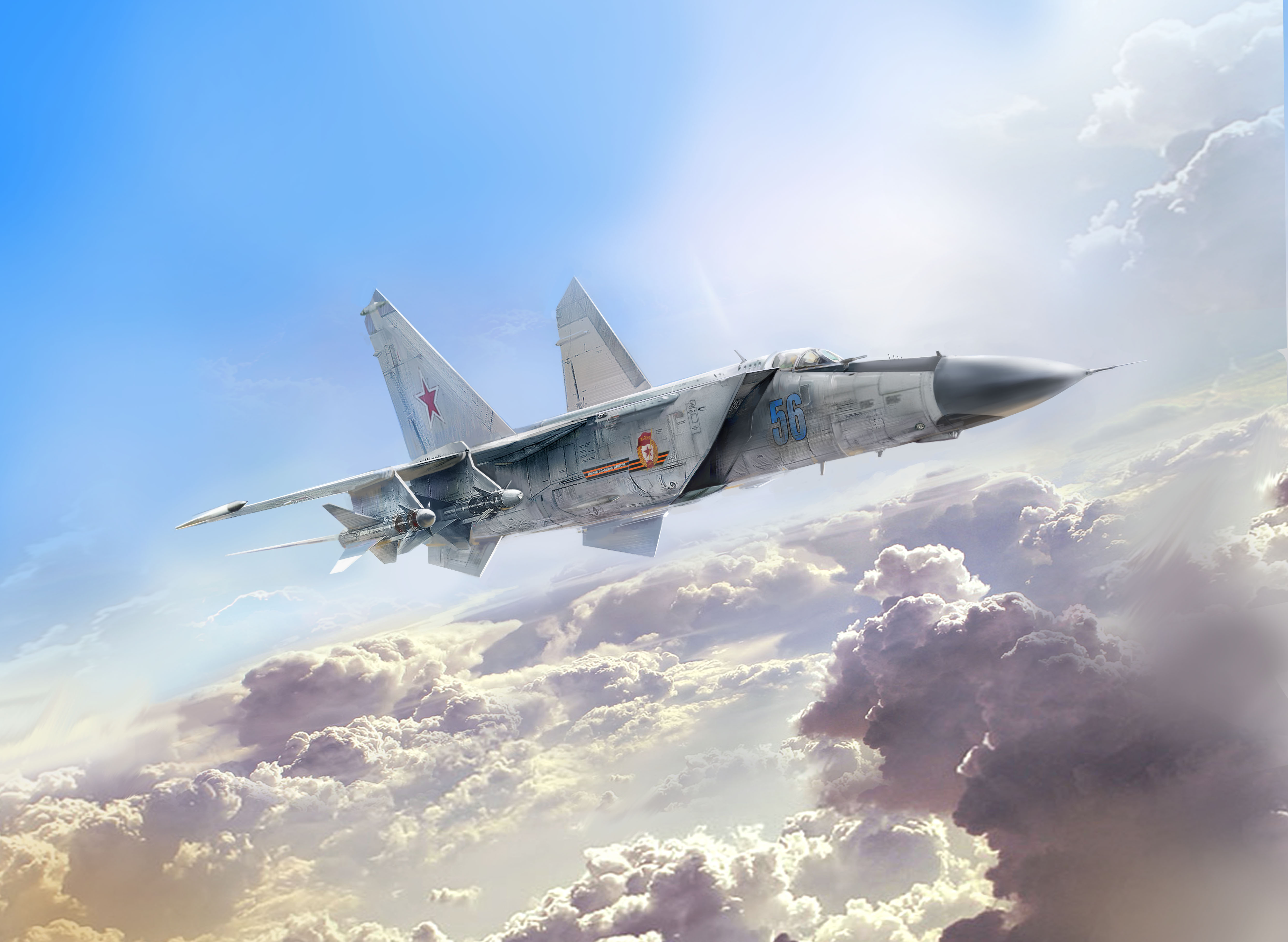 MiG-25 PD, Soviet Interceptor Fighter