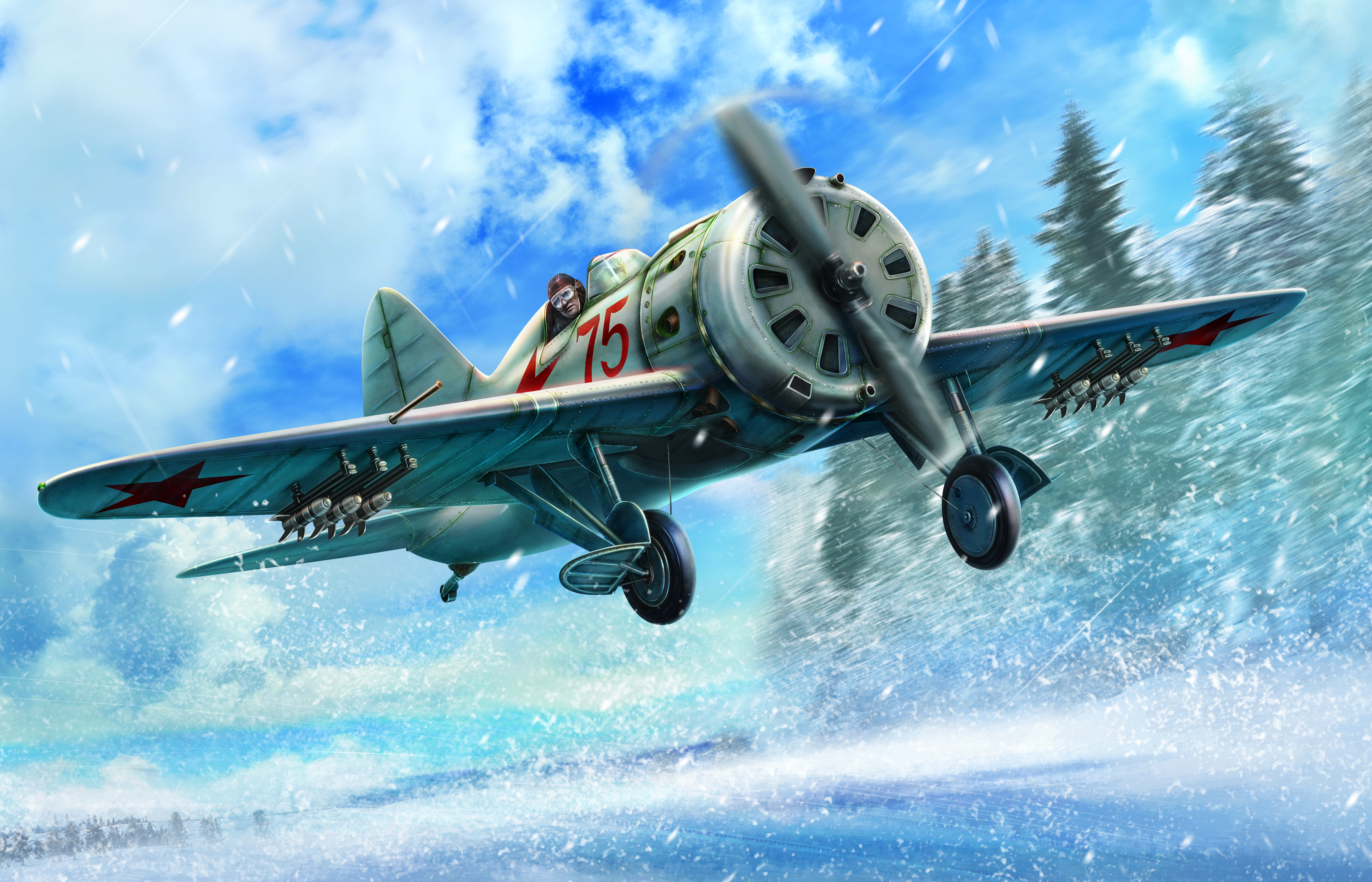 I-16 type 29, WWII Soviet Fighter