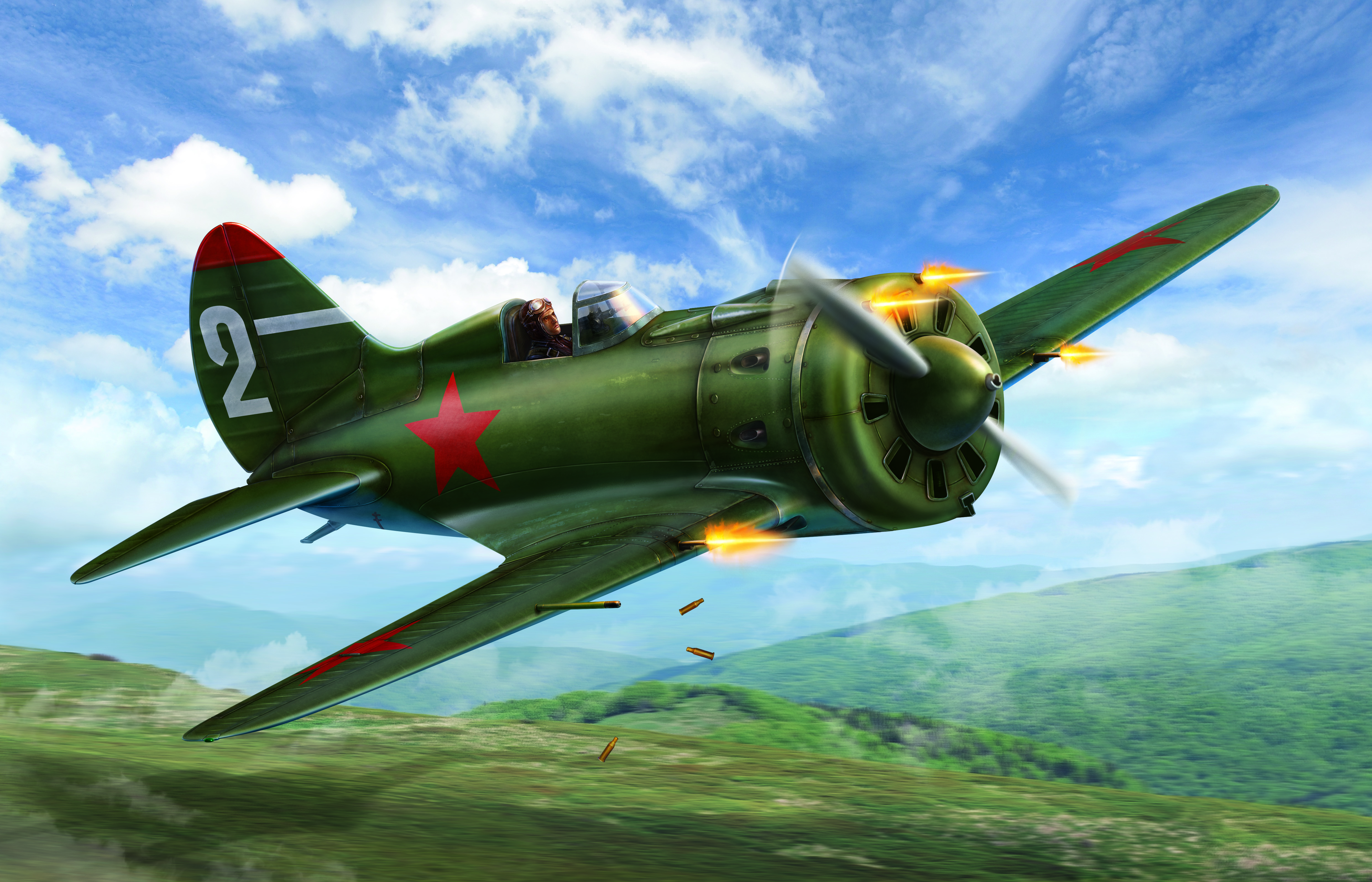 I-16 type 10, WWII Soviet Fighter