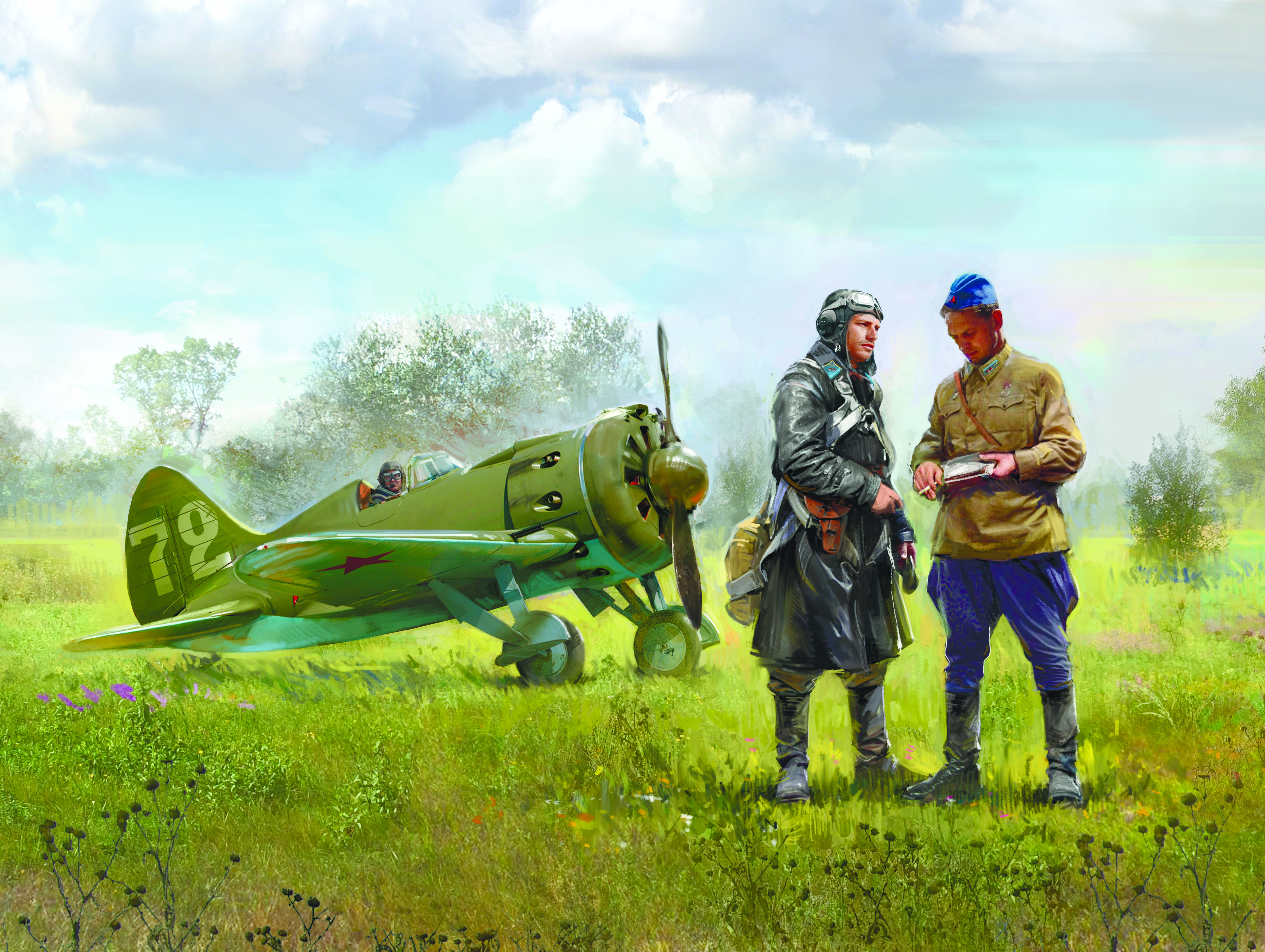 I-16 type 24 with Soviet Pilots (1939-1942)