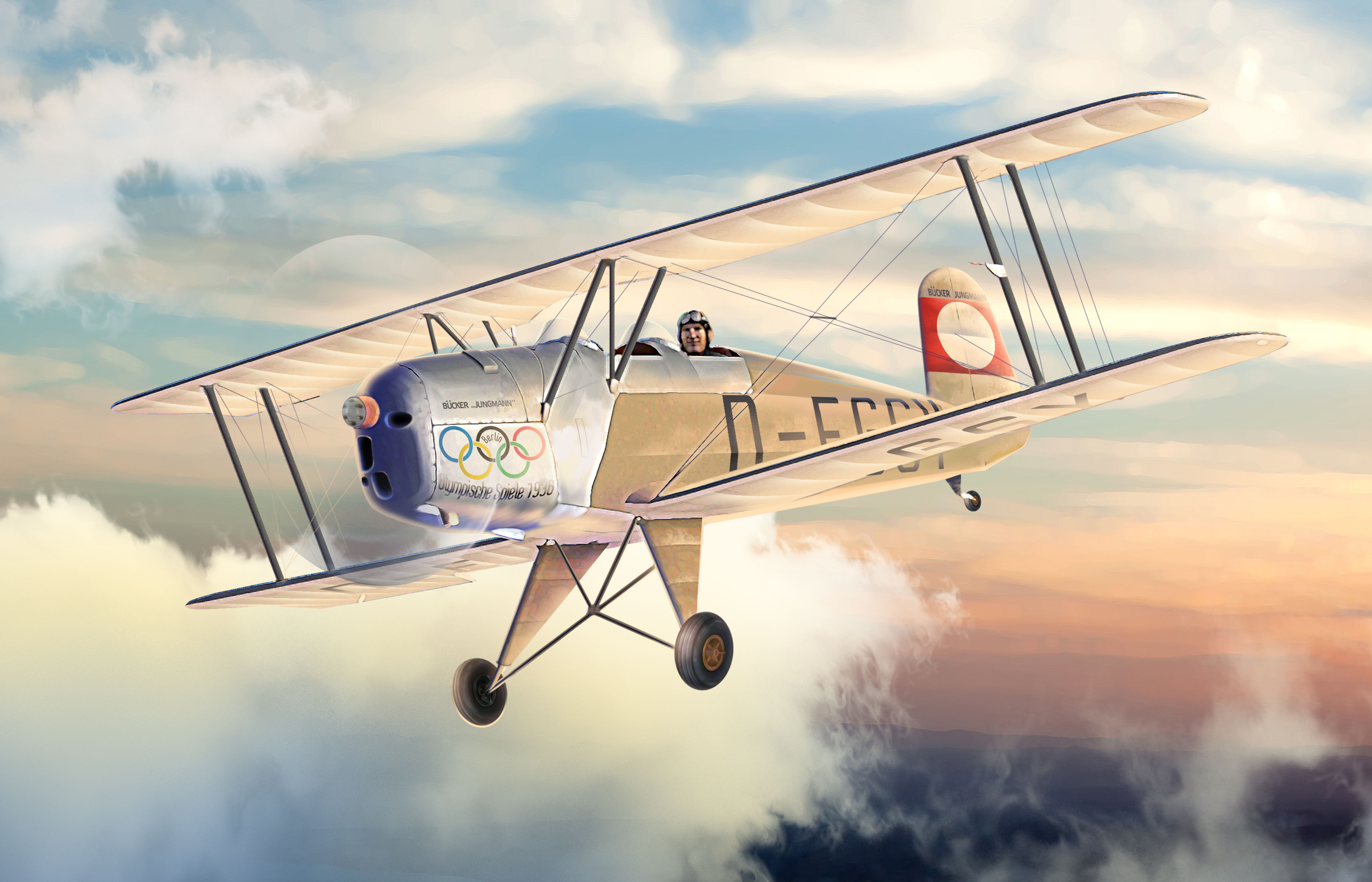 1/32 Bücker Bü 131A, German Training Aircraft