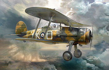 1/32 Gloster Gladiator Mk.I, WWII British Fighter