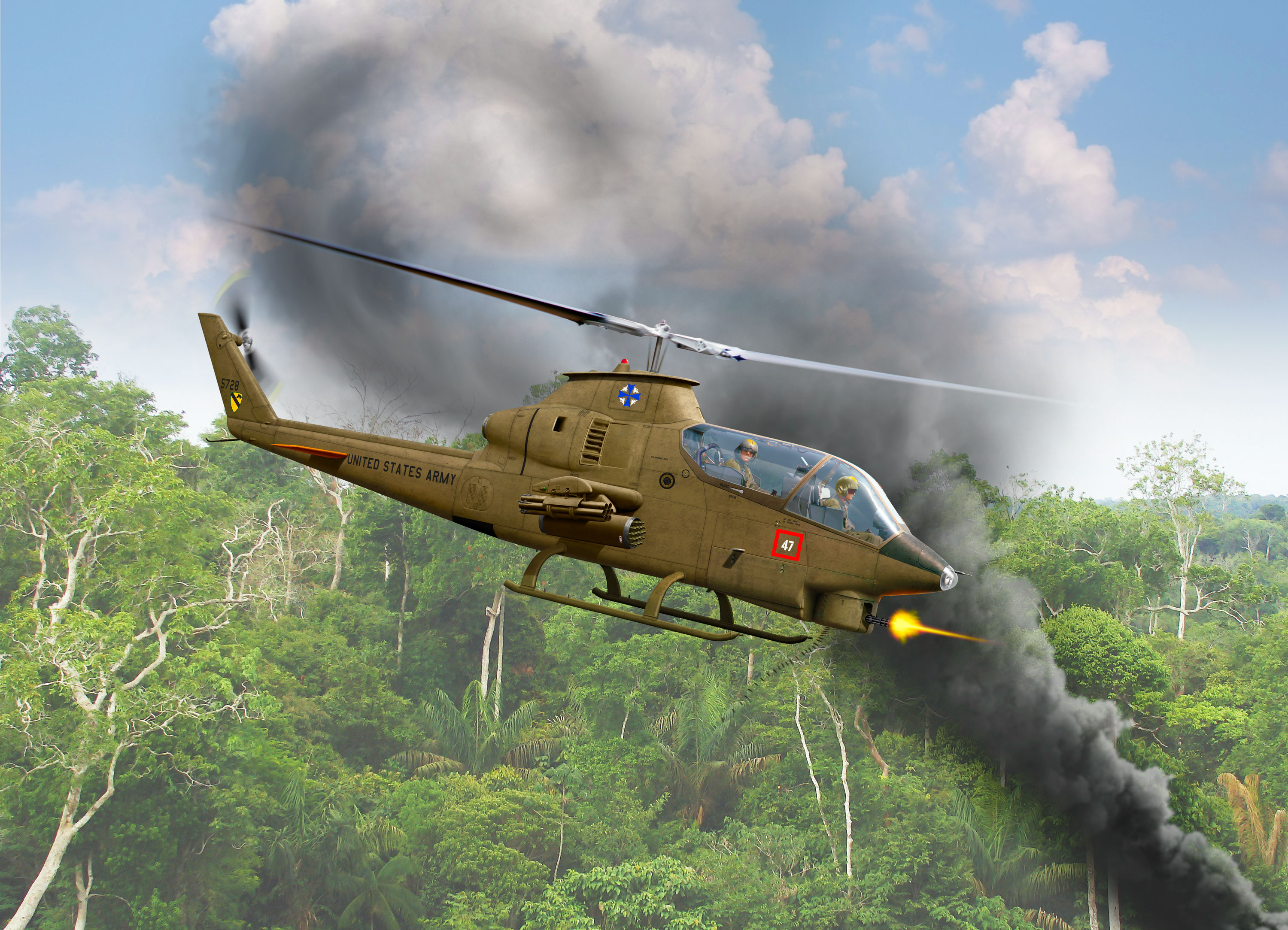 1/32 AH-1G Cobra (early production), US Attack Helicopter