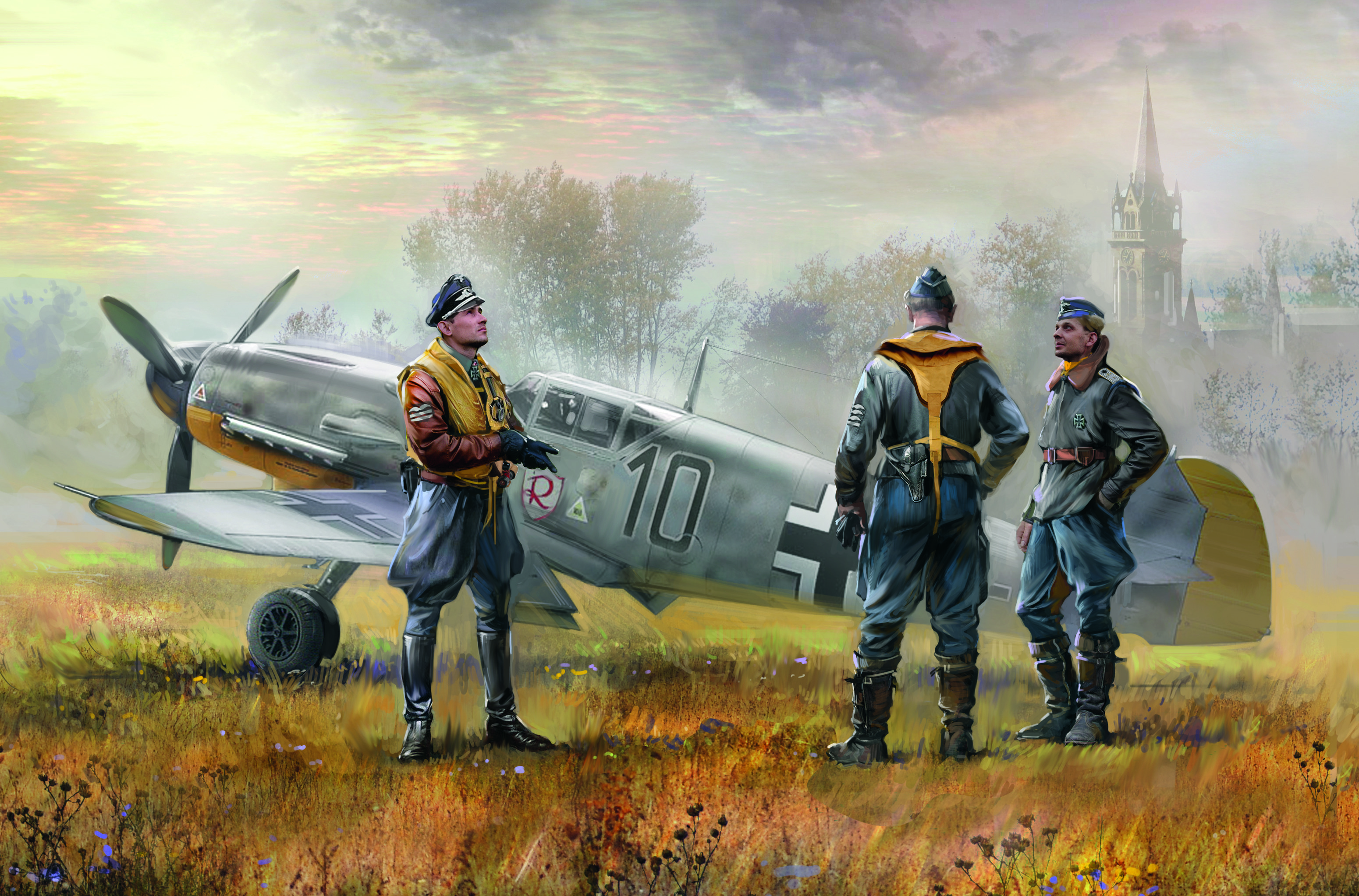 German Luftwaffe Pilots (1939-1945) (3 figures)