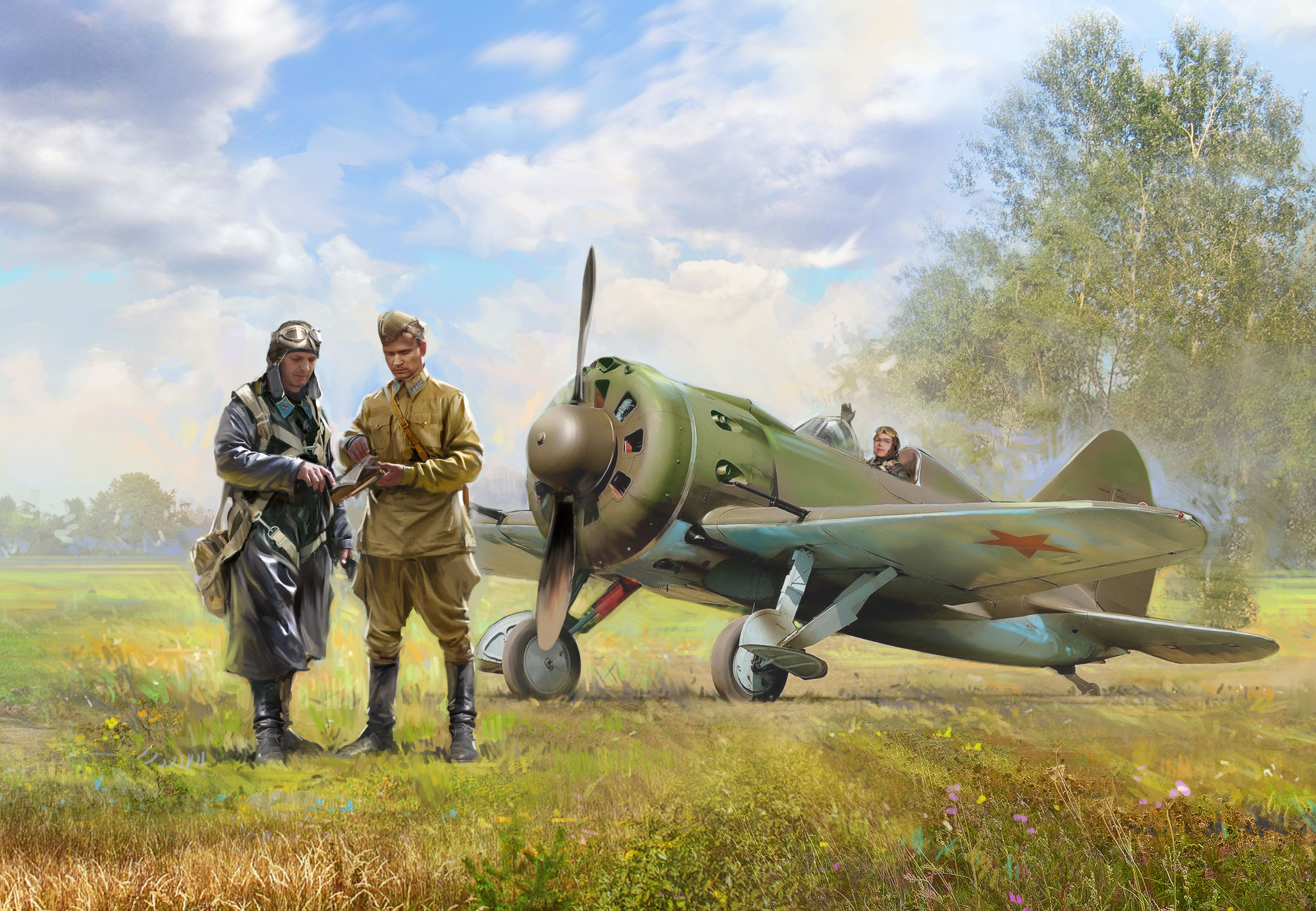 VVS RKKA Pilots (1939-1942) (3 figures)