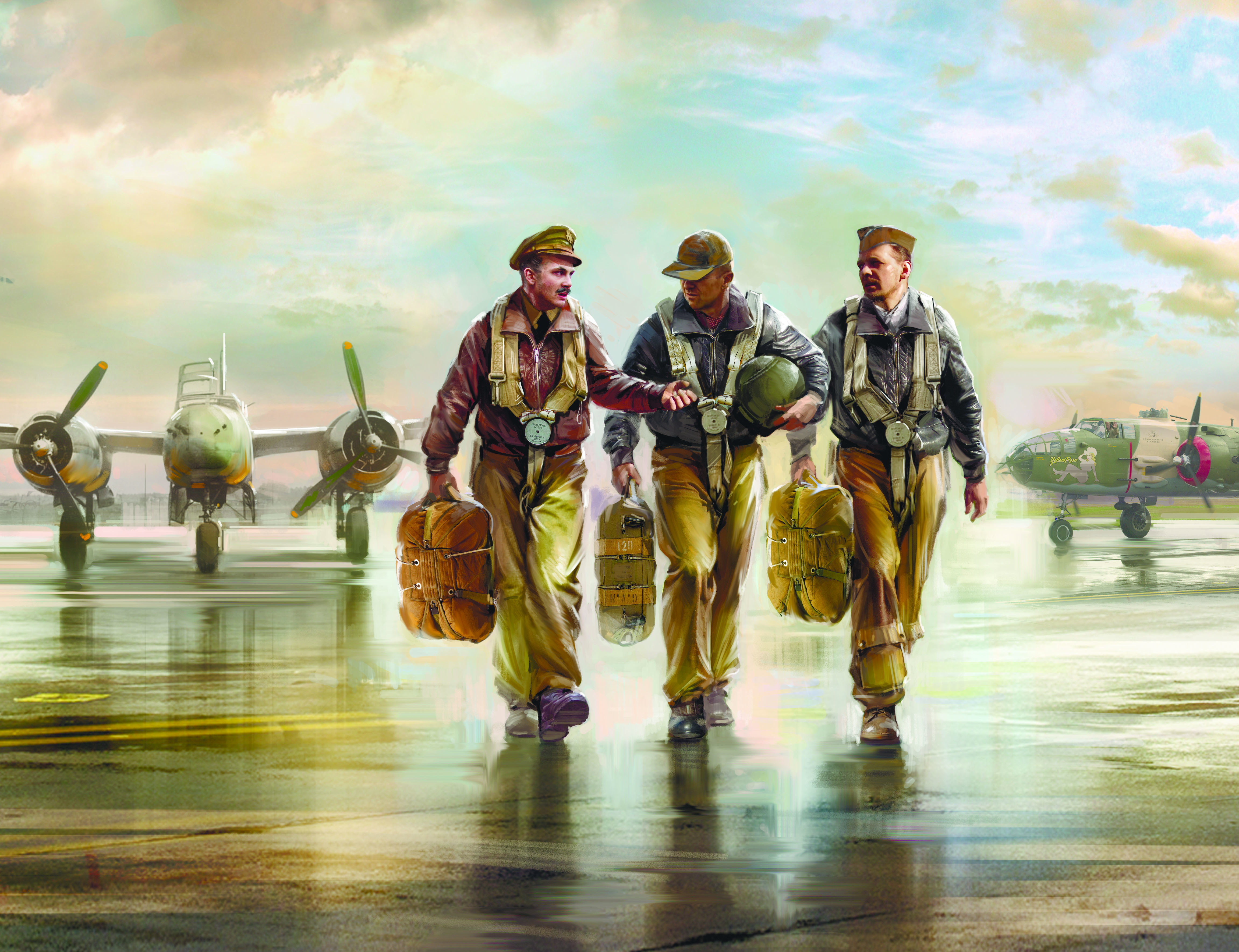 USAAF Pilots (1941-1945) (3 figures)