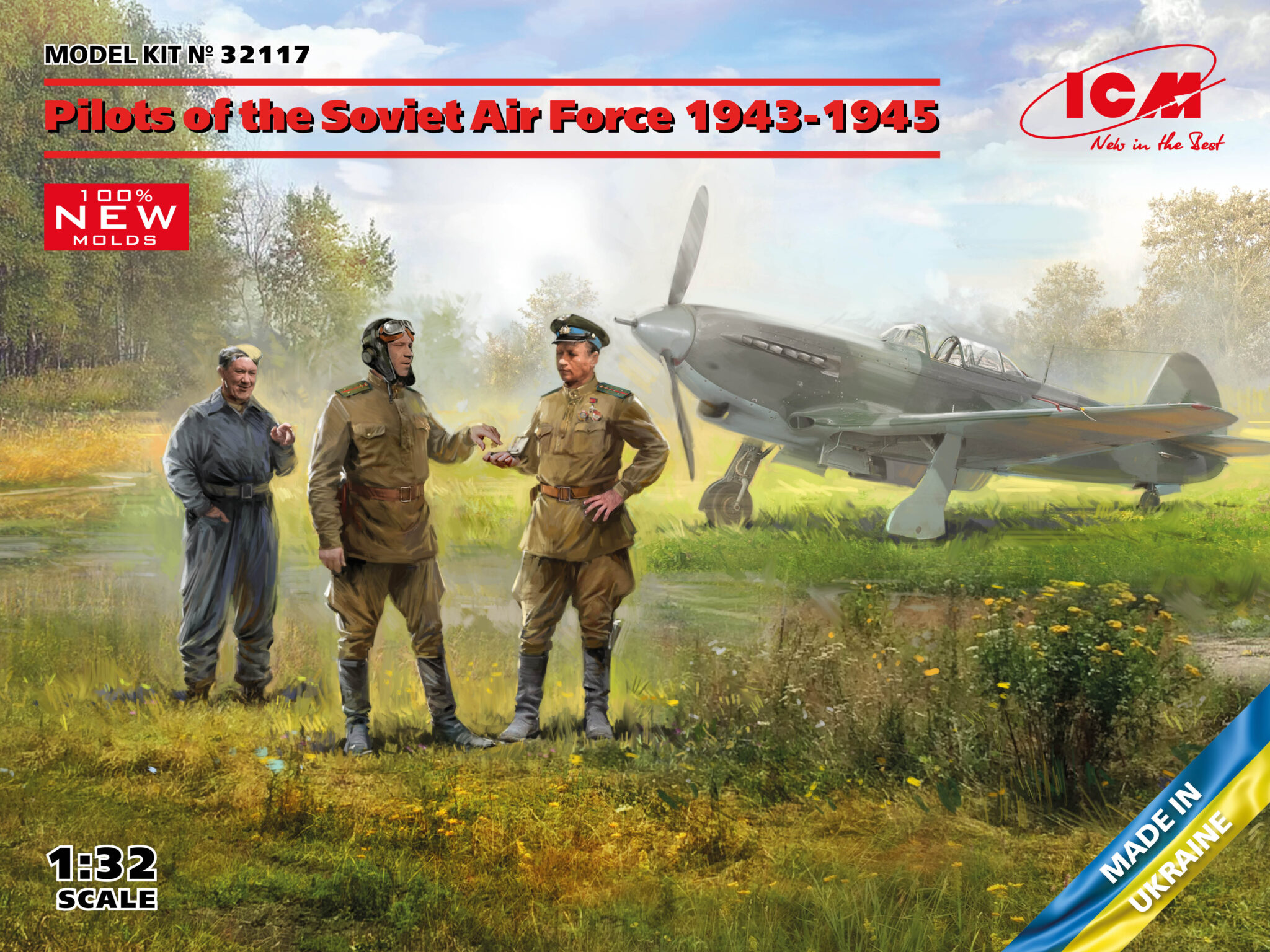 Pilots of the Soviet Air Force 1943-1945 (100% new molds)