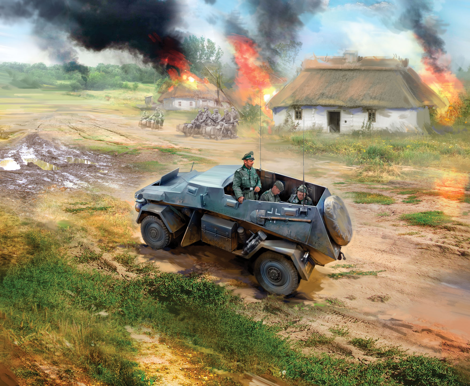 1/35 Sd.Kfz. 247 Ausf.B with Crew