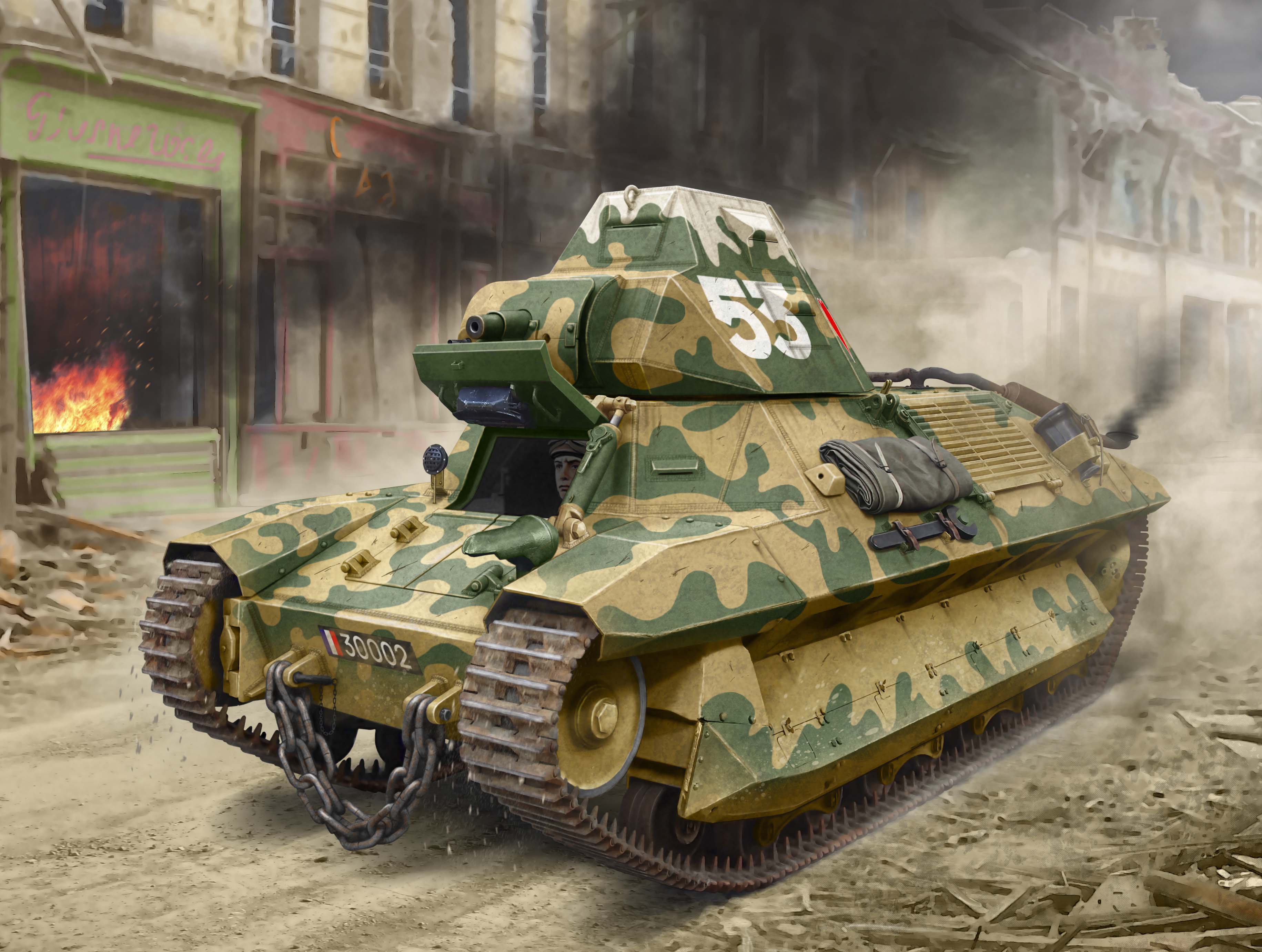 1/35 FCM 36, WWII French Light Tank