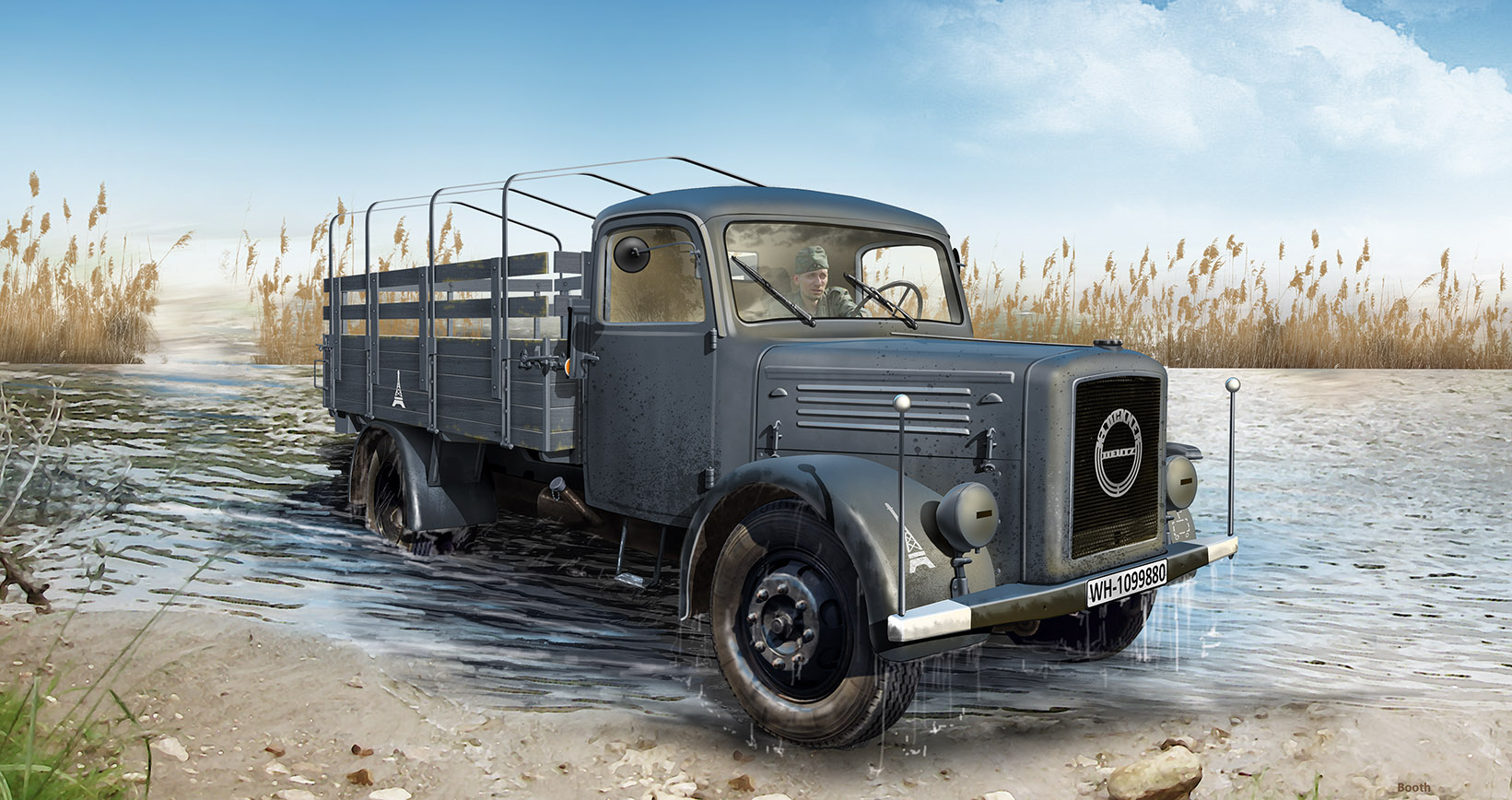 1/35 KHD S3000, WWII German Army Truck
