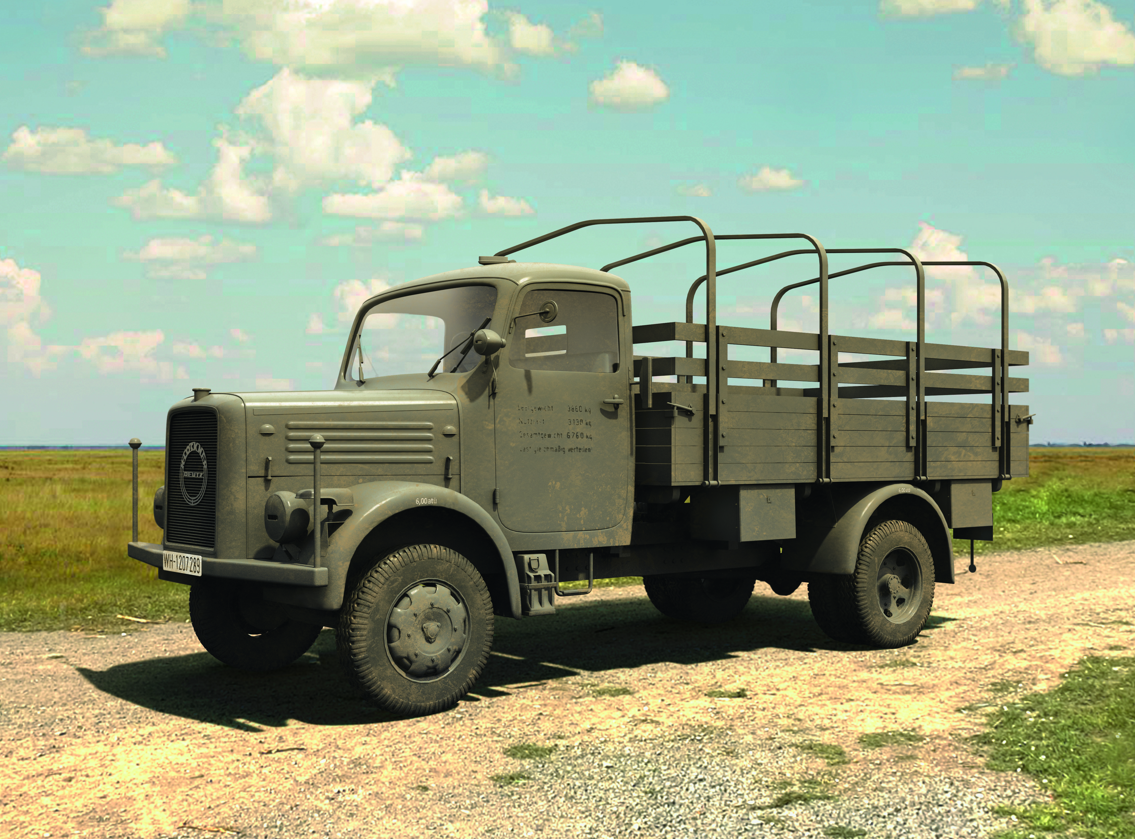 1/35 KHD A3000, WWII German Truck