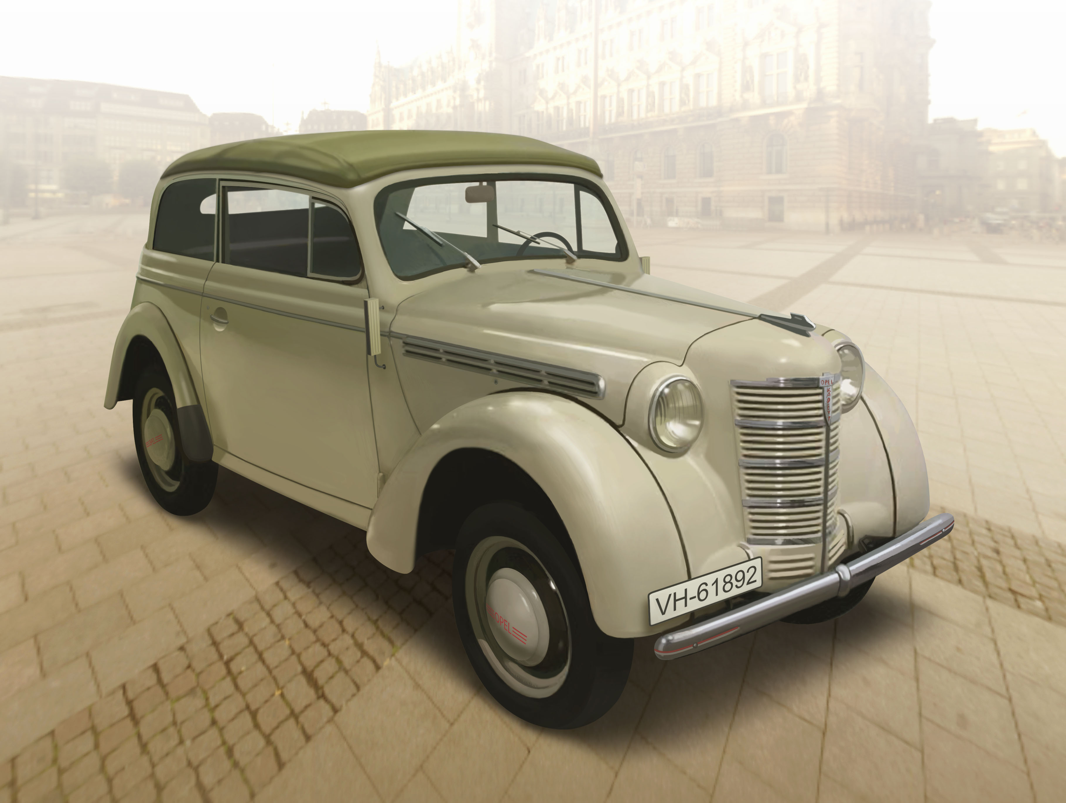 1/35 Kadett K38 Cabriolimousine, WWII German Staff Car