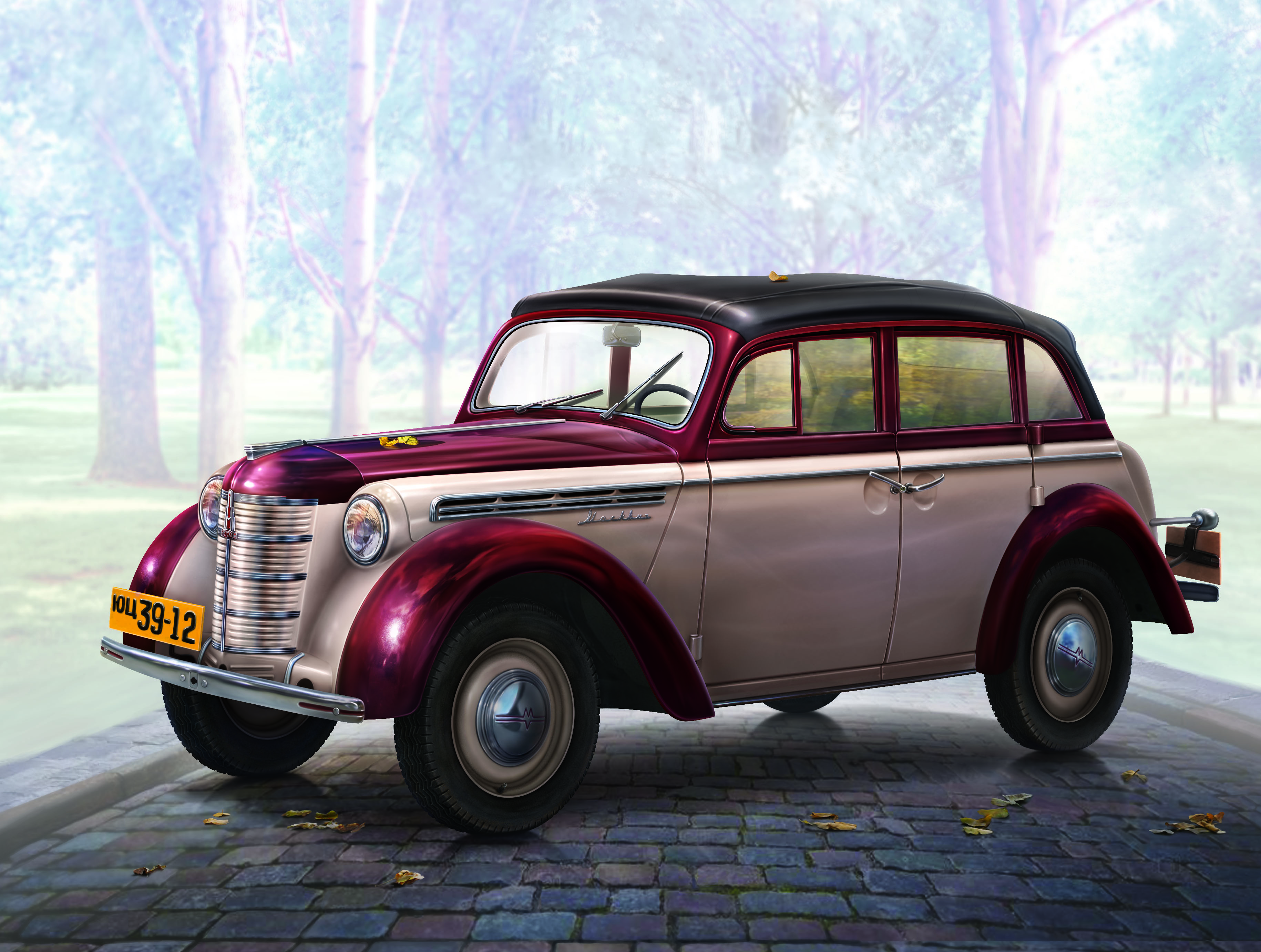 1/35 Moskvitch-401-420A, Soviet Passenger Car