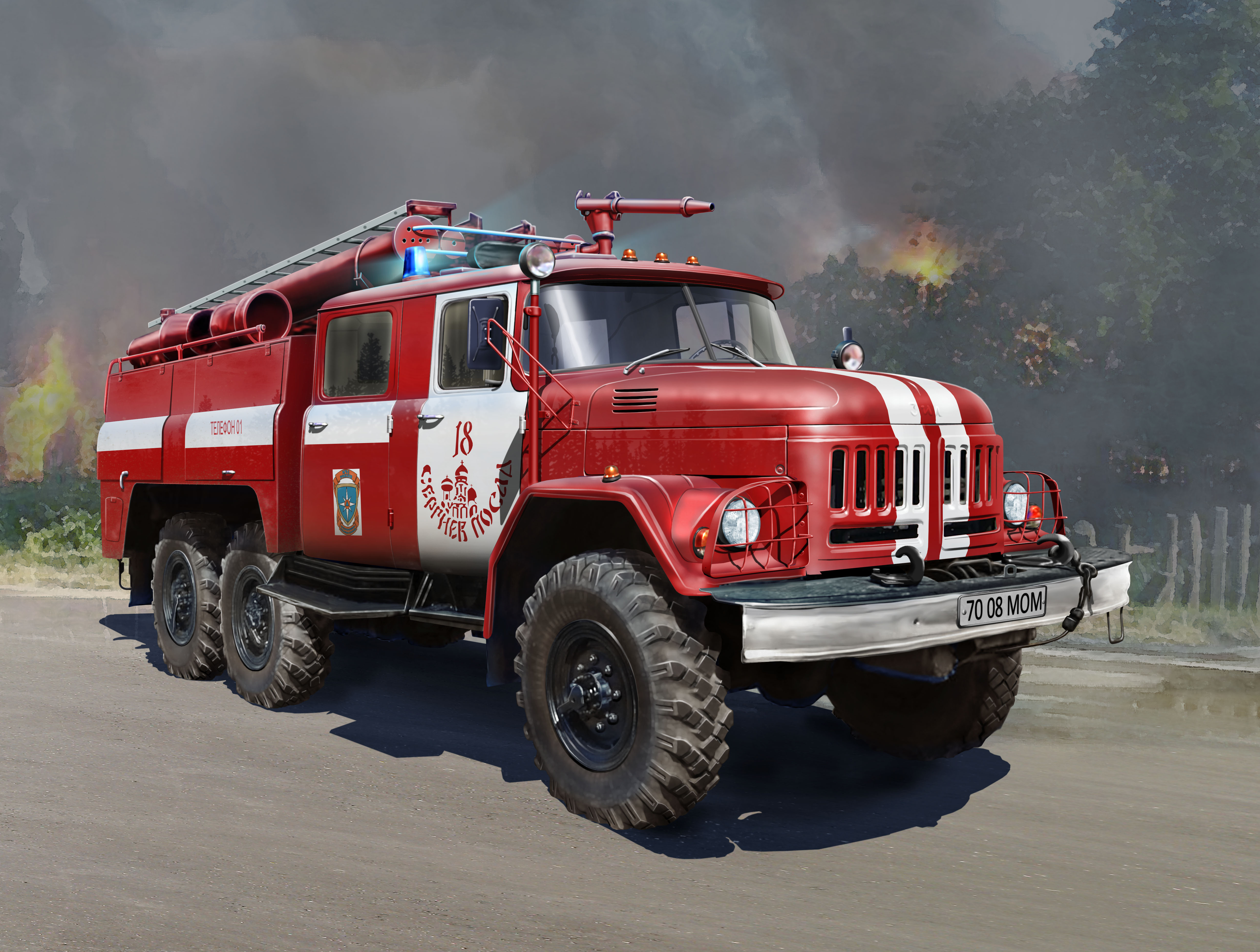 1/35 AC-40-137A, Soviet Firetruck