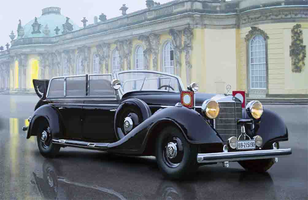 1/35 Typ 770K (W150) Tourenwagen, WWII German Leaders' Car