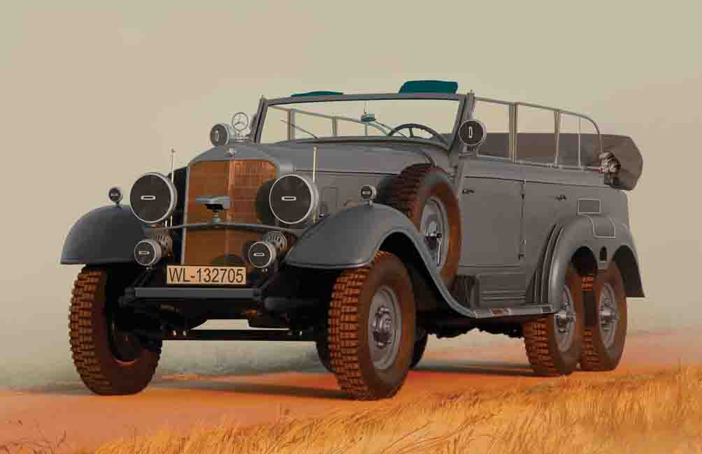 1/35 Typ G4 (Kfz.21), WWII German Staff Car