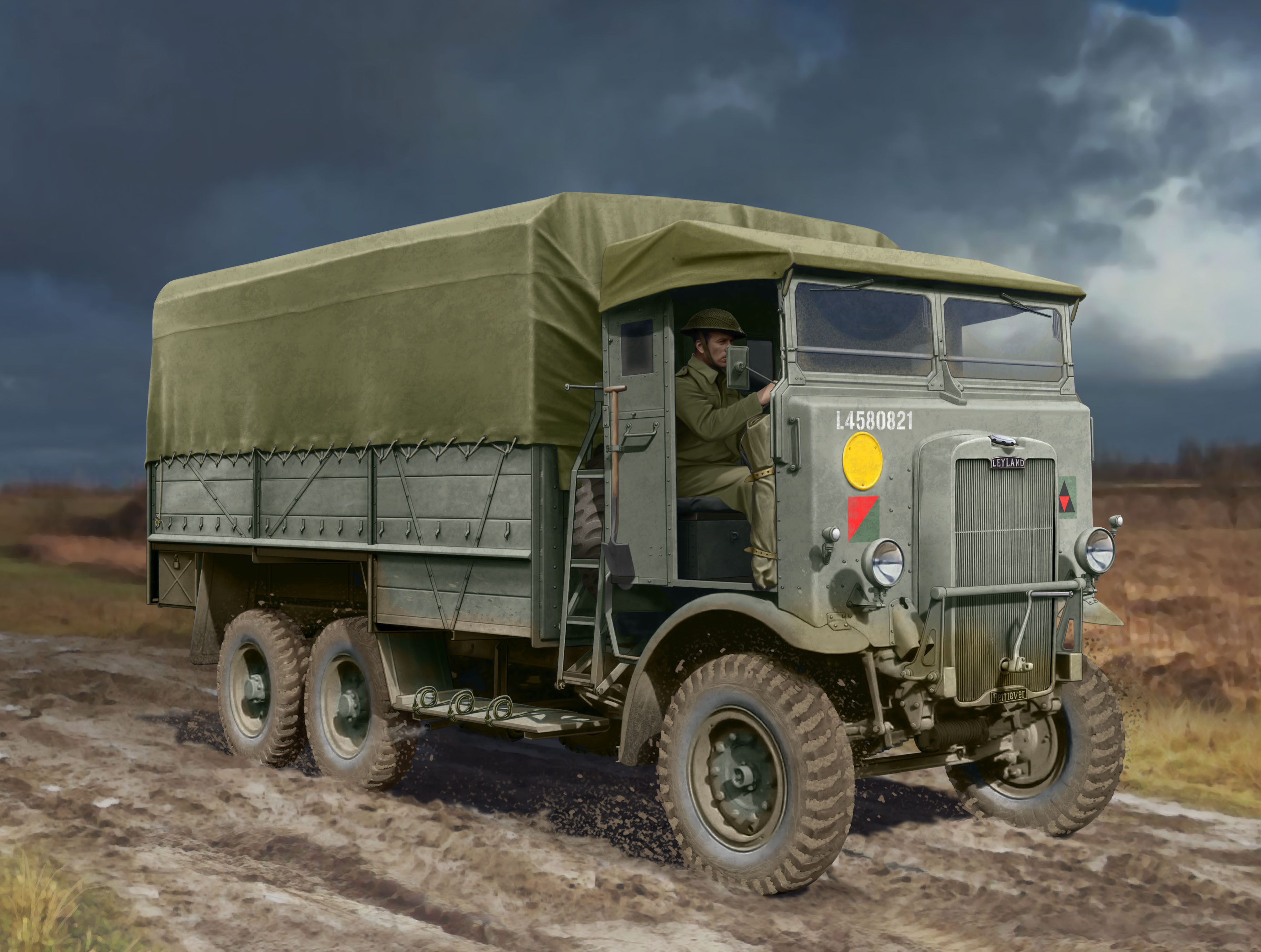 1/35 Leyland Retriever General Service, WWII British Truck