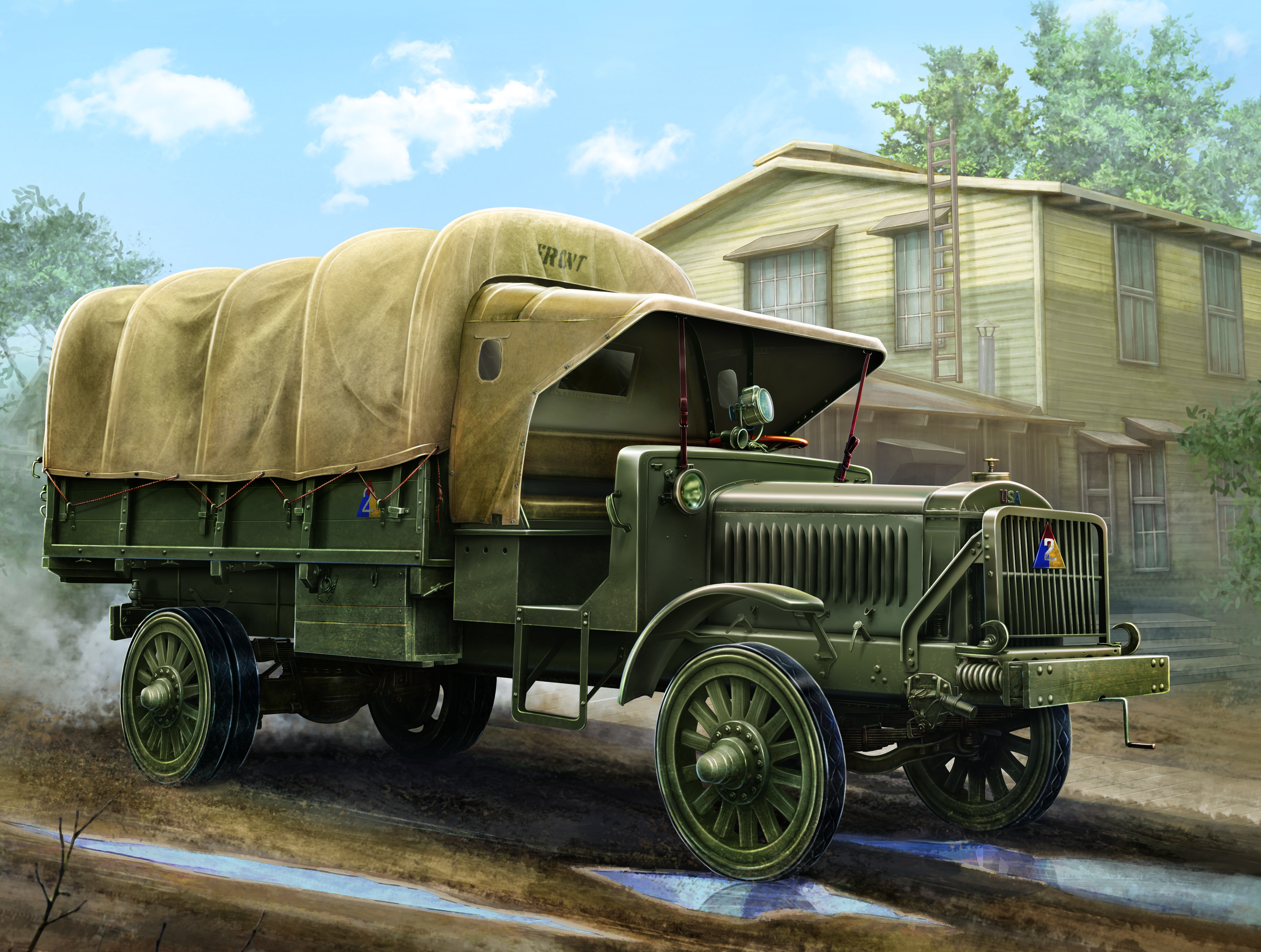1/35 Standard B "Liberty", WWI US Army Truck