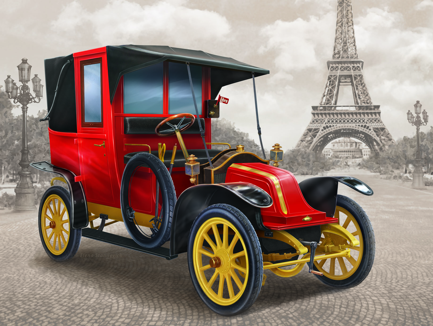 1/35 Taxi de la Marne (1914), French Car