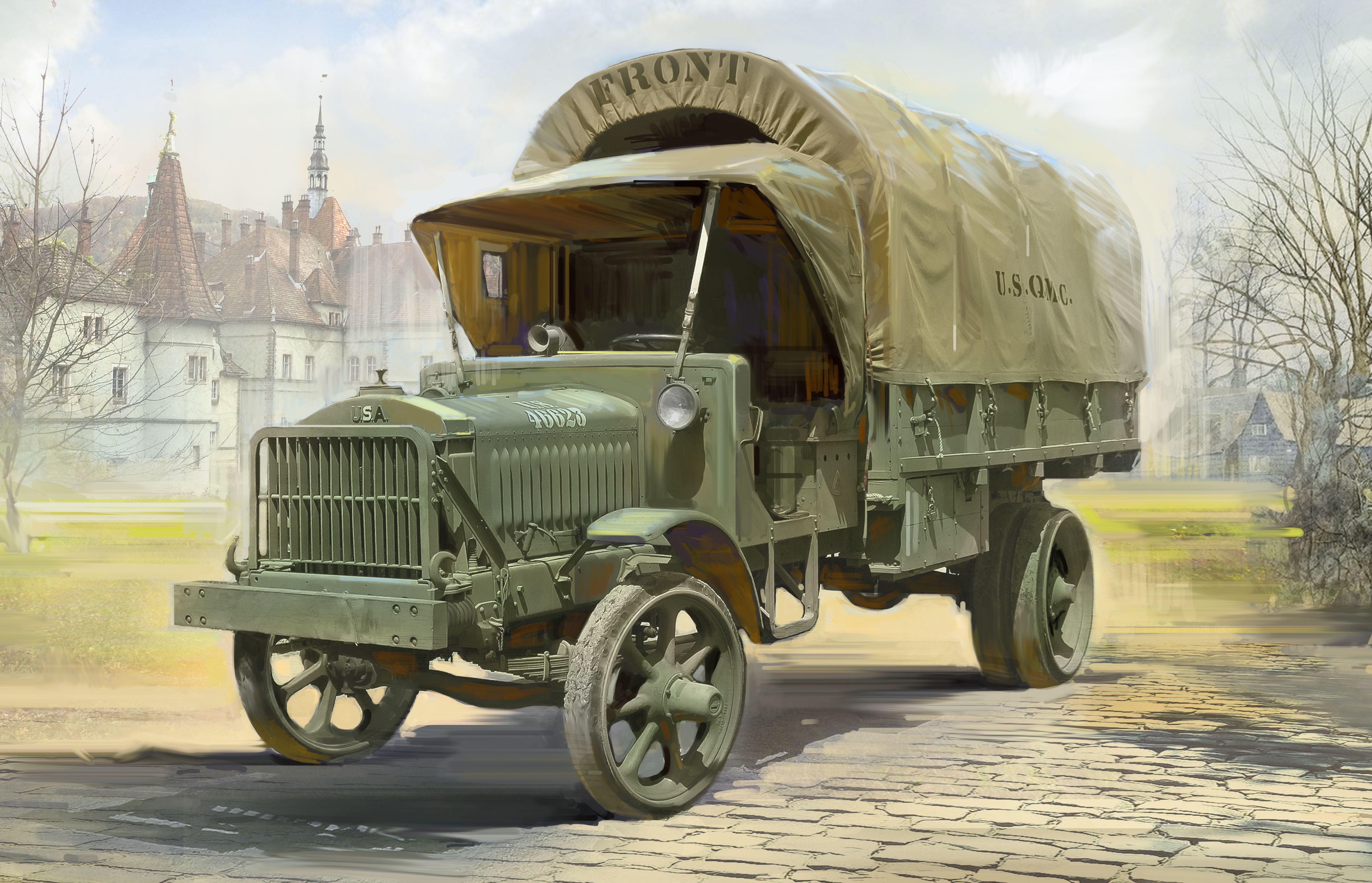 1/35 Model T 1917 Ambulance, WWI American Car