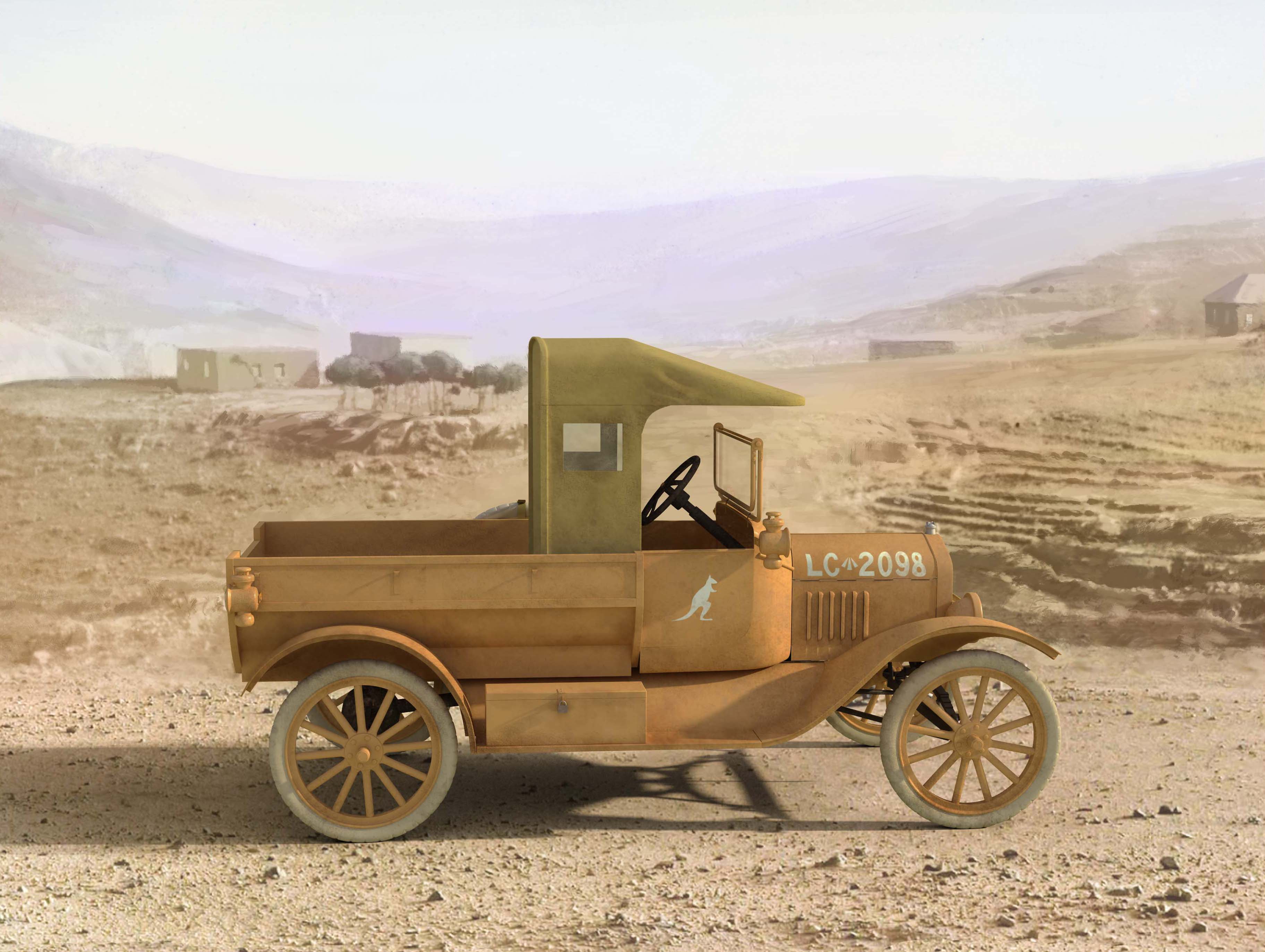 Model T 1917 Utility, WWI Australian Army Car