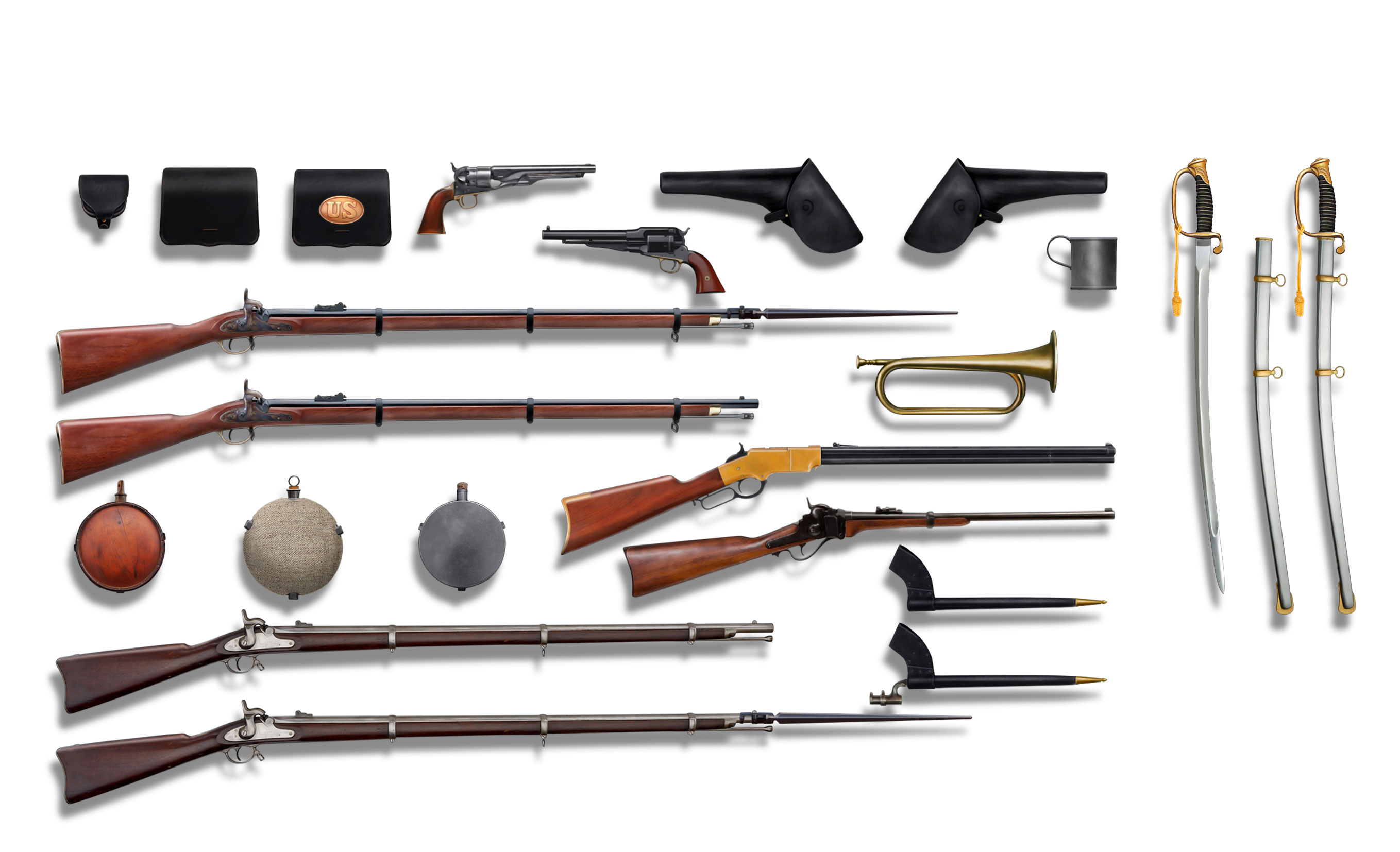 1/35 US Civil War Weapons & Equipment