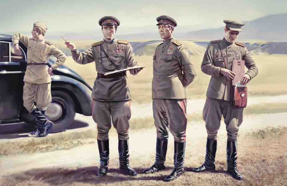 Soviet Staff Personnel (1943-1945) (4 figures)