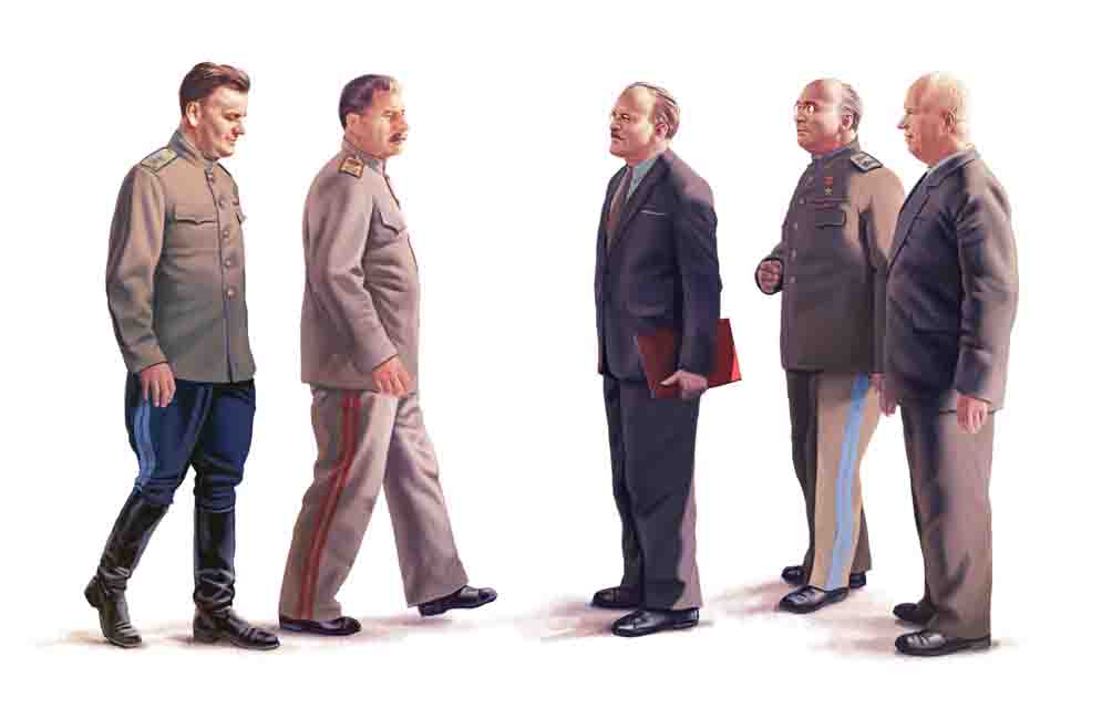 1/35 Stalin & Co (5 figures)