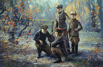 1/35 WWII Soviet Partisans (4 figures)