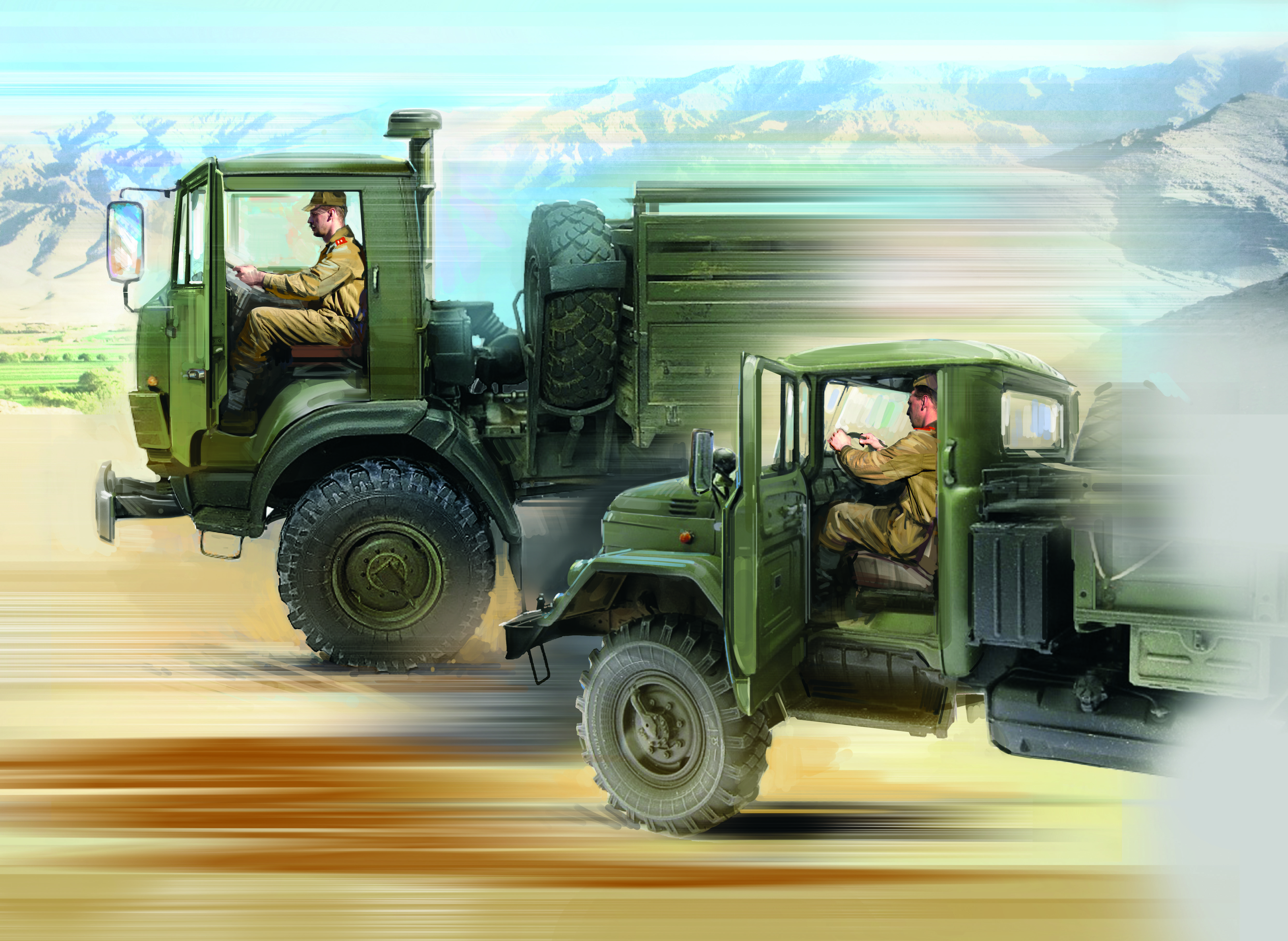 Soviet Drivers (1979-1991) (2 figures)