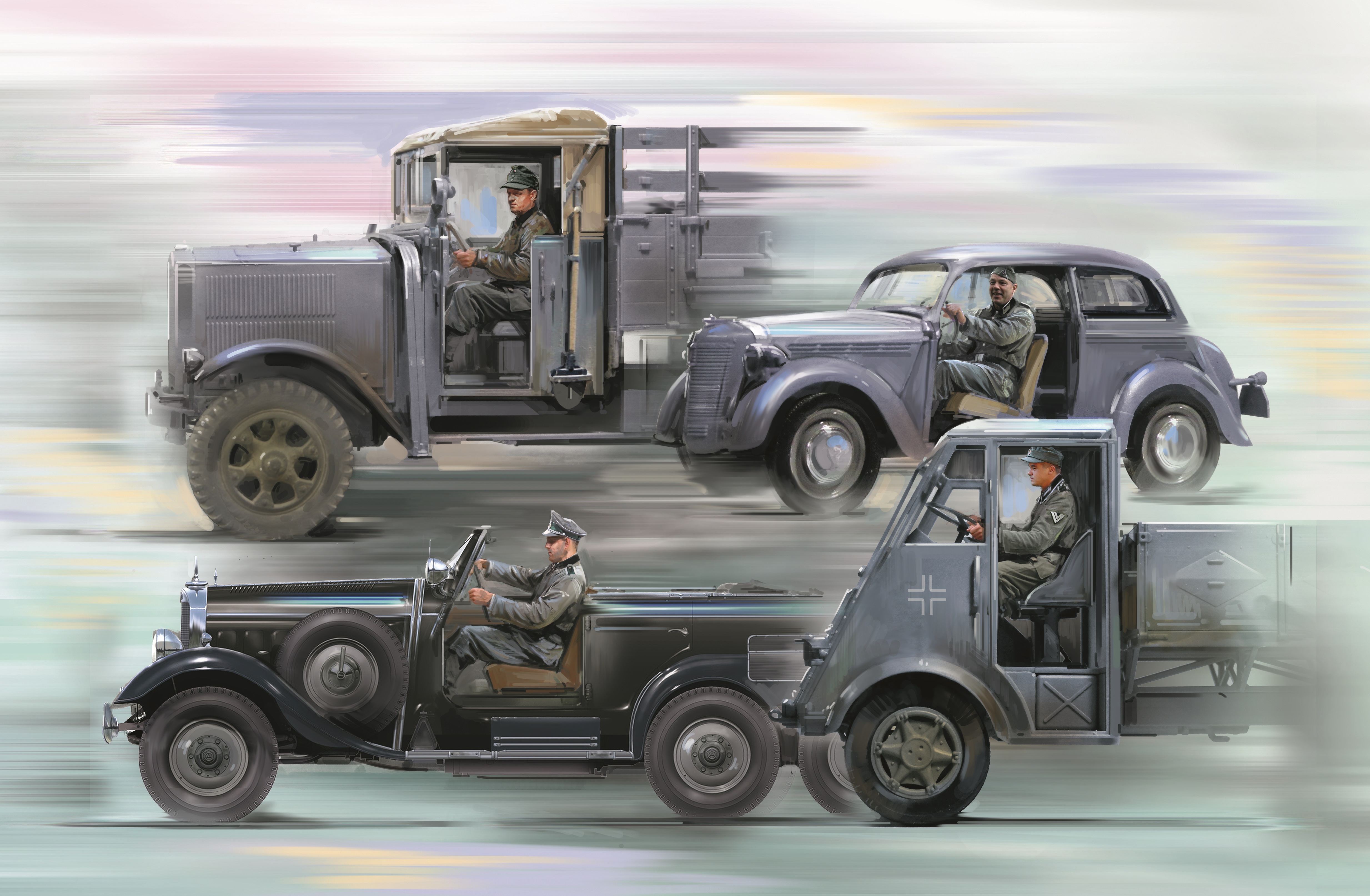 1/35 German Drivers (1939-1945) (4 figures)