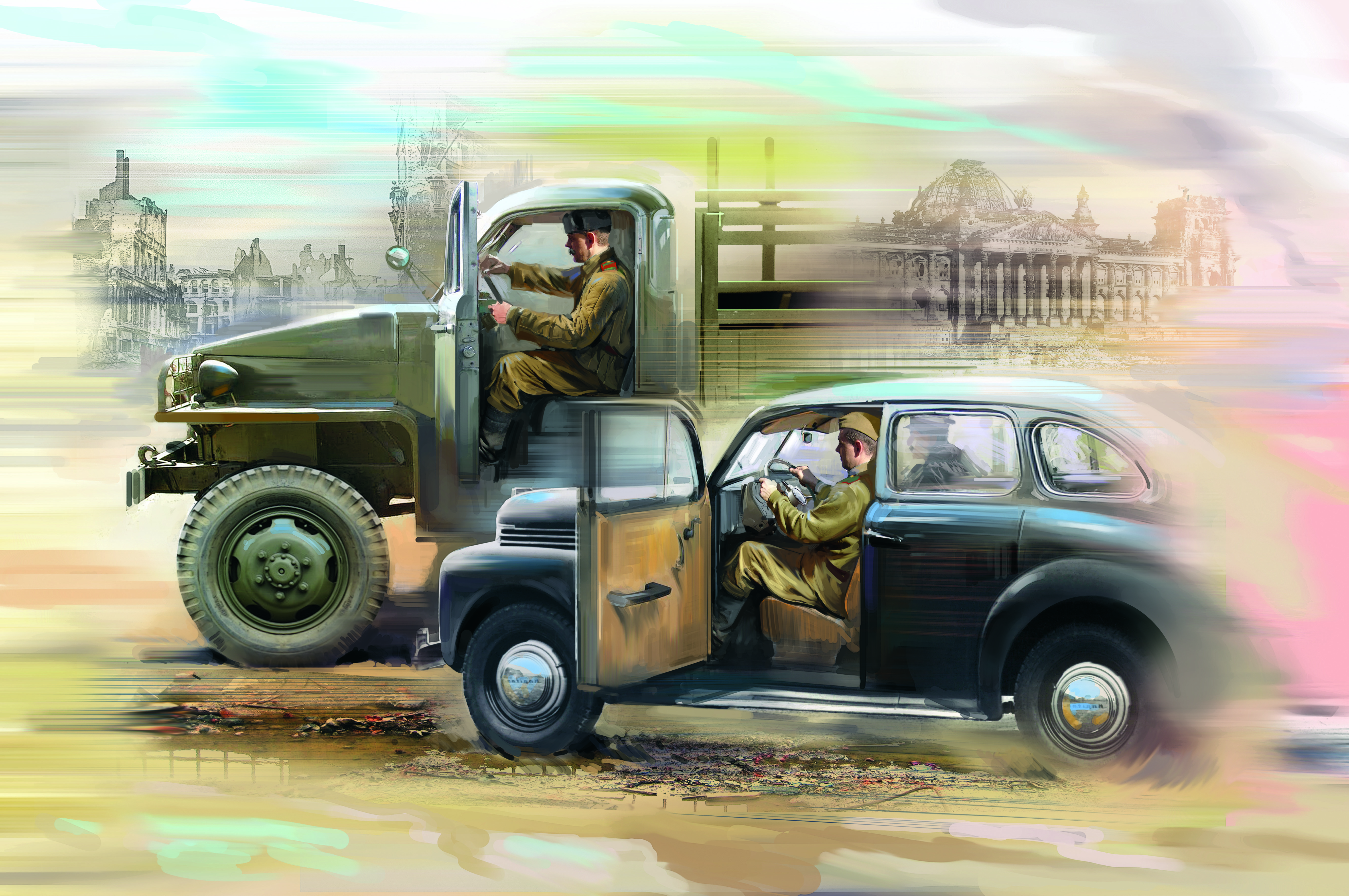 1/35 RKKA Drivers (1943-1945) (2 figures)