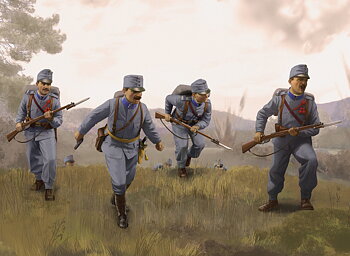 1/35 Austro-Hungarian Infantry (1914) (4 figures)