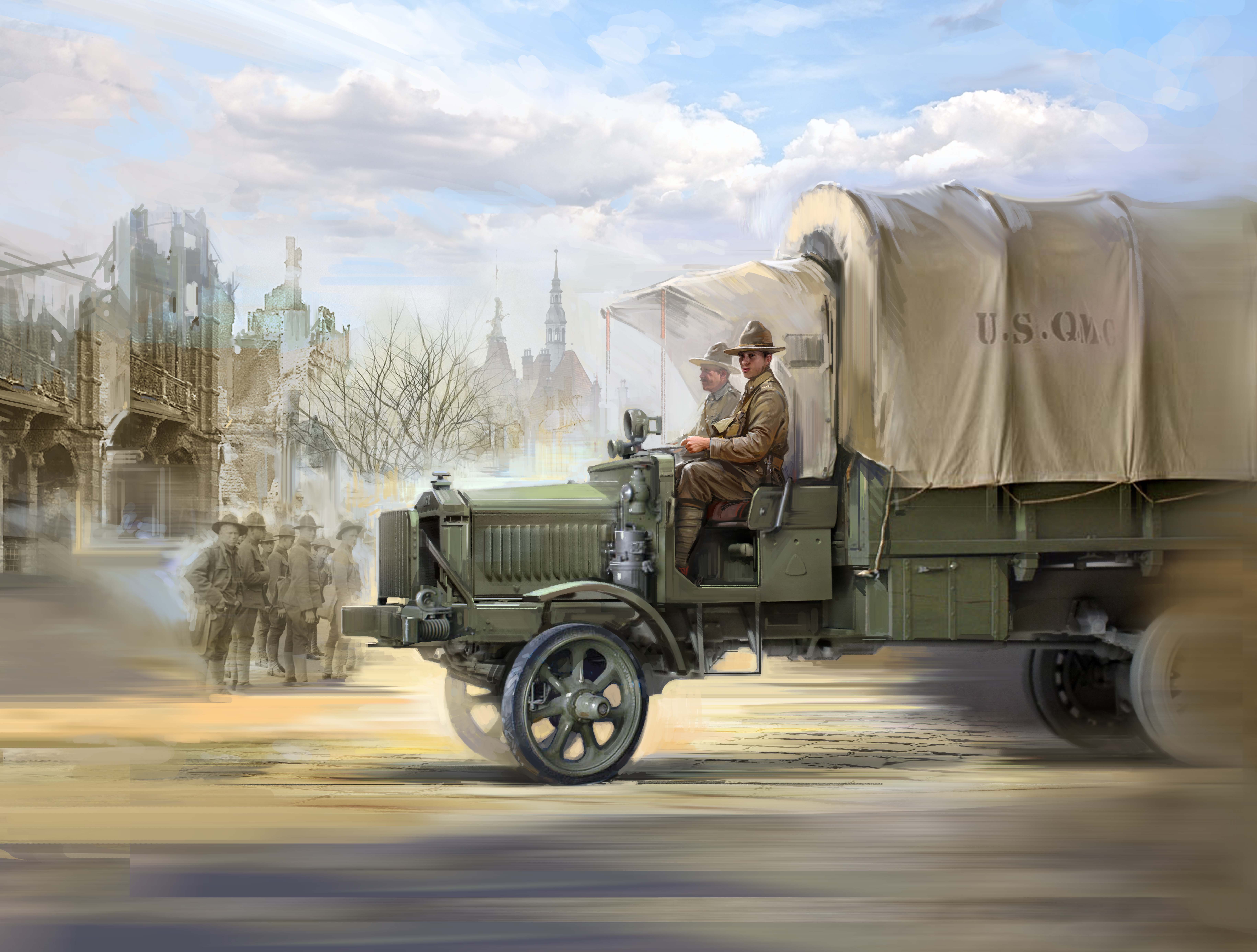US Drivers (1917-1918) (2 figures)