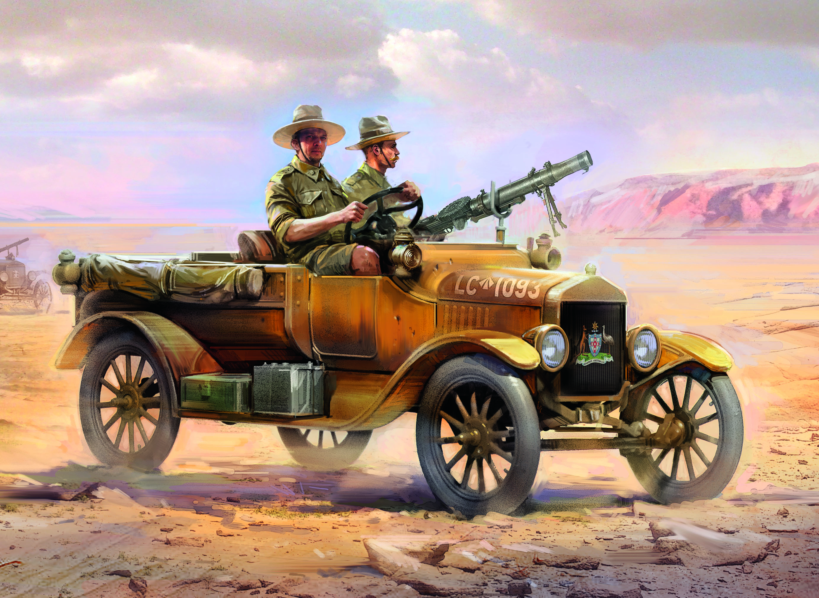 ANZAC Drivers (1917-1918) (2 figures)