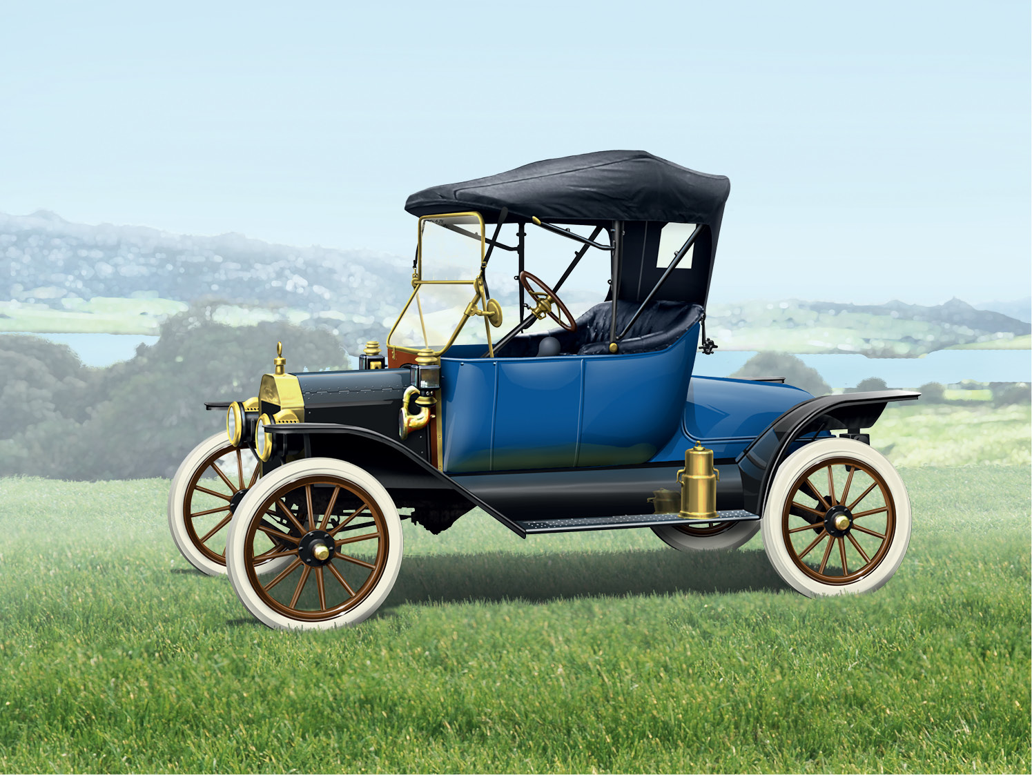 Model T 1913 Roadster, American Passenger Car