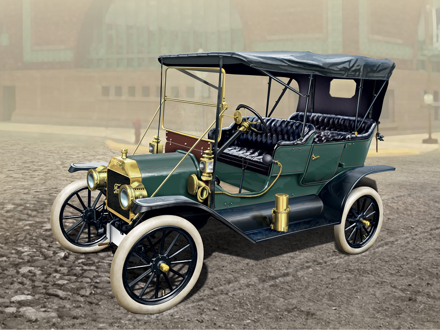 1/24 Model T 1911 Touring, American Passenger Car